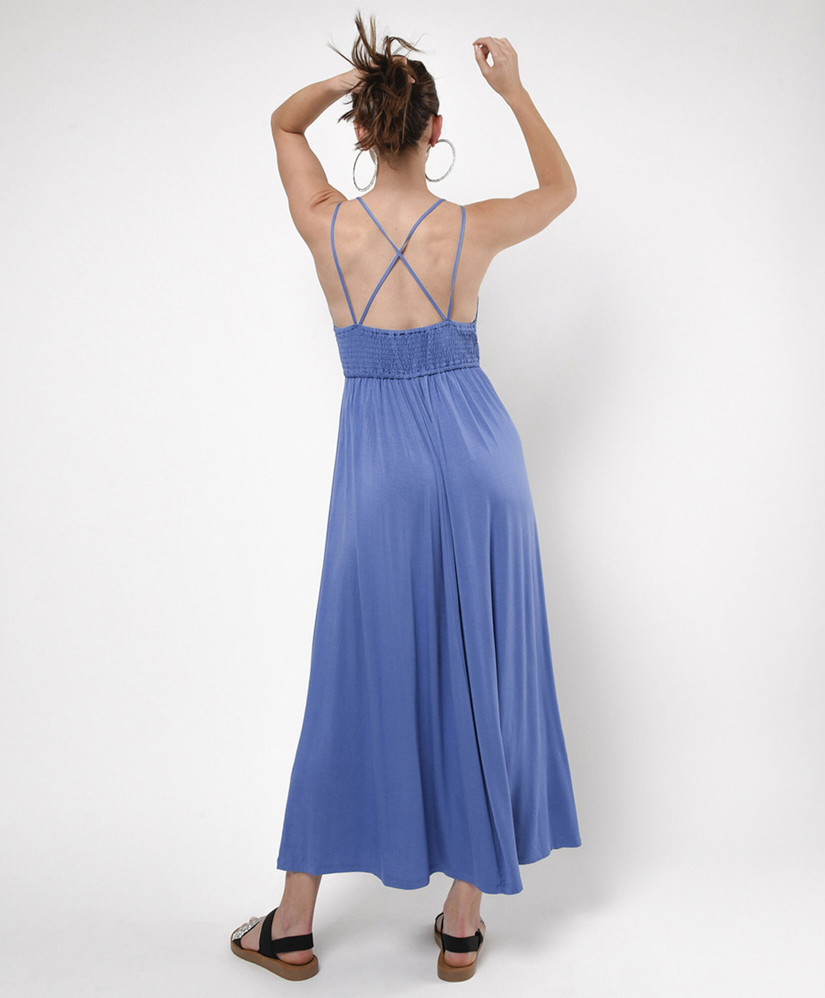 Vestido mujer crochet superior Vestido mujer crochet superior