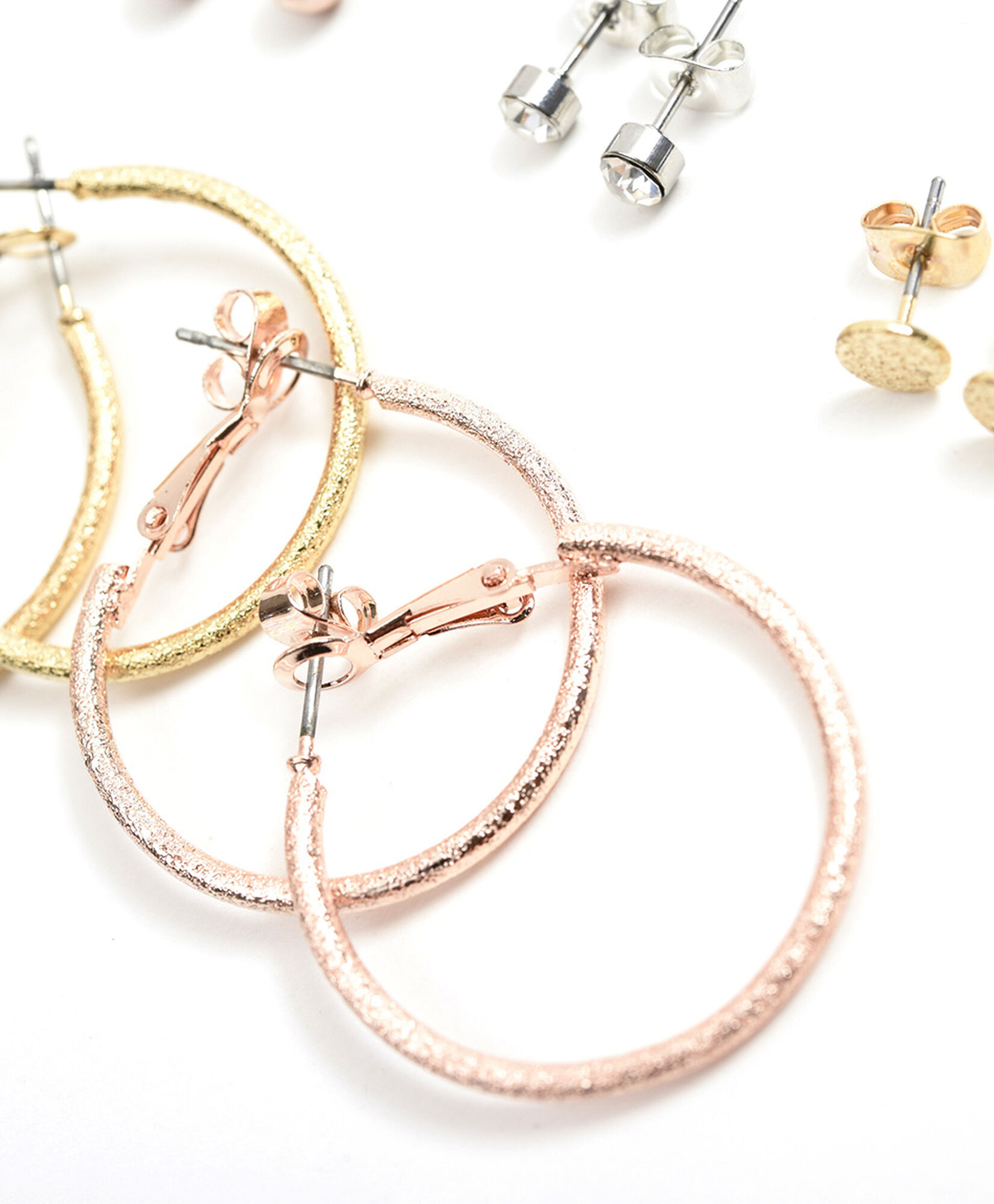 Set7 aros mujer brillantes Set7 aros mujer brillantes