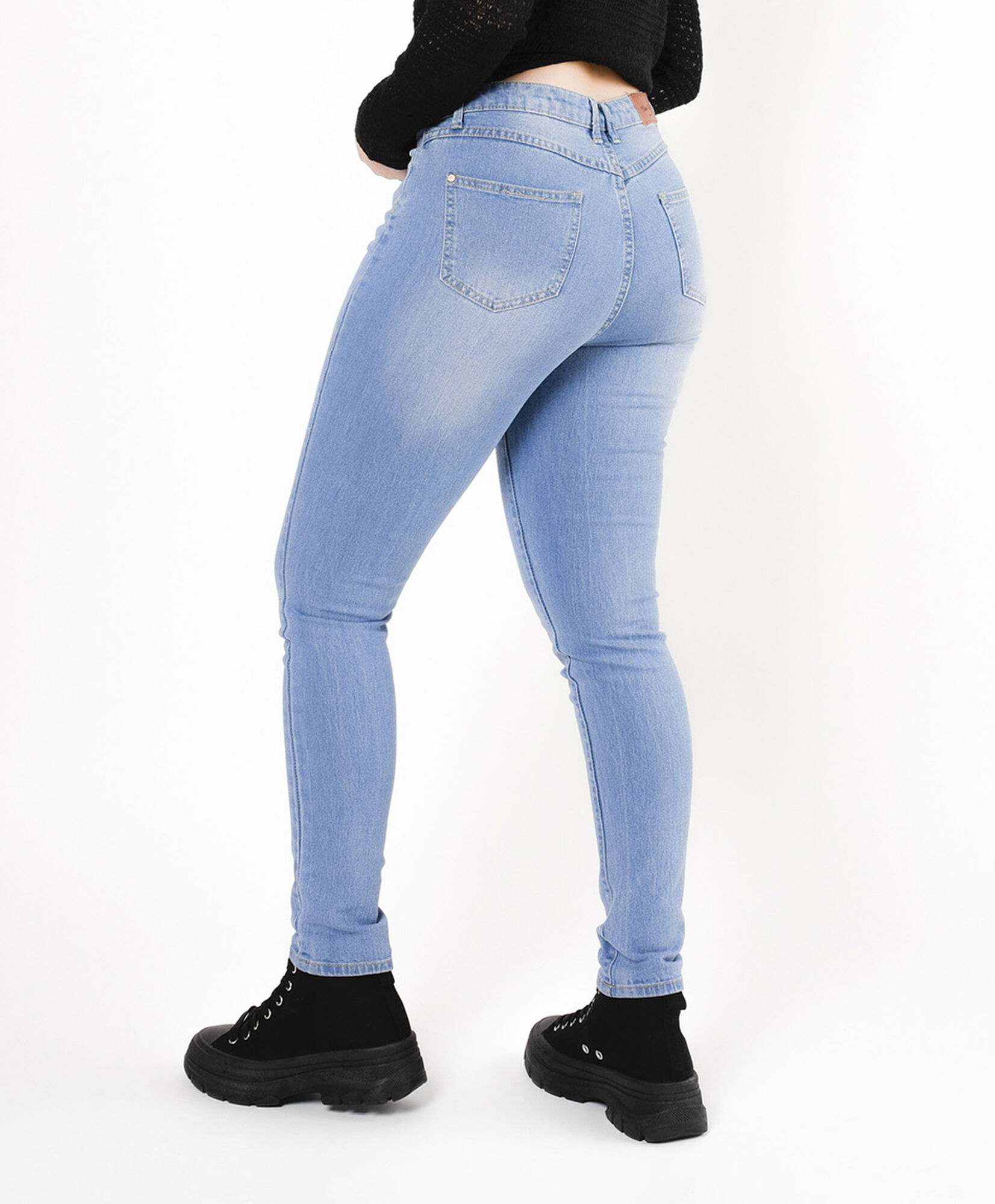 Jeans mujer botones skinny fit Jeans mujer botones skinny fit