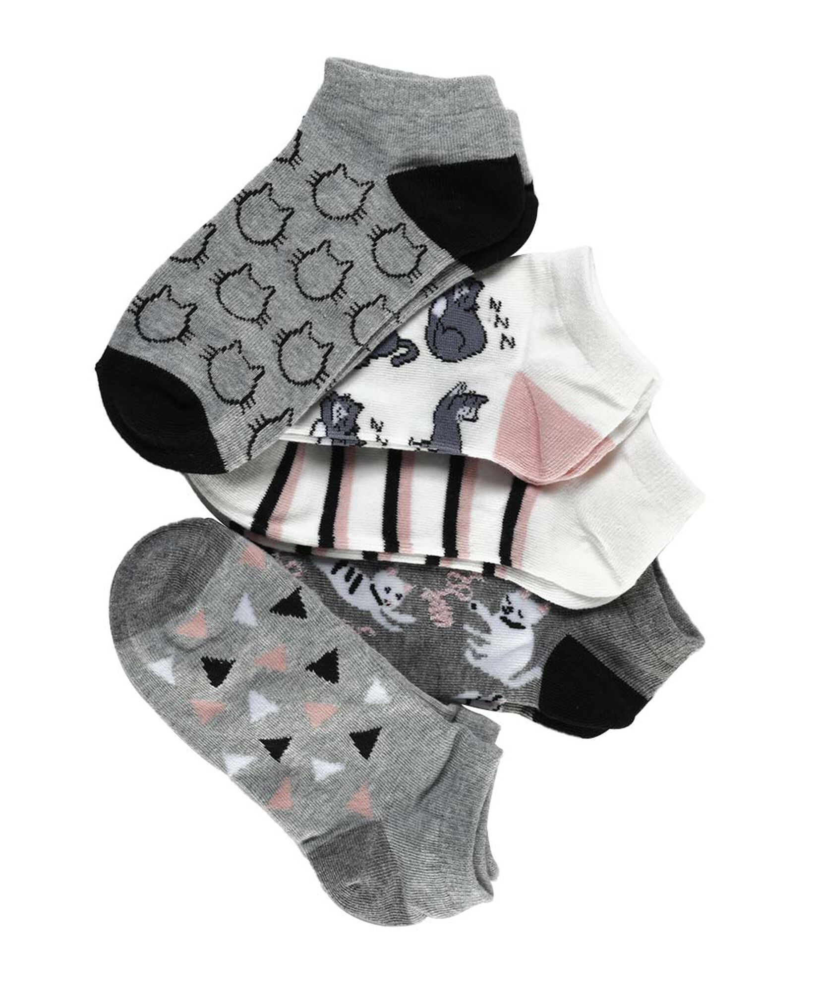 Pack 5 calcetines gatos Pack 5 calcetines gatos