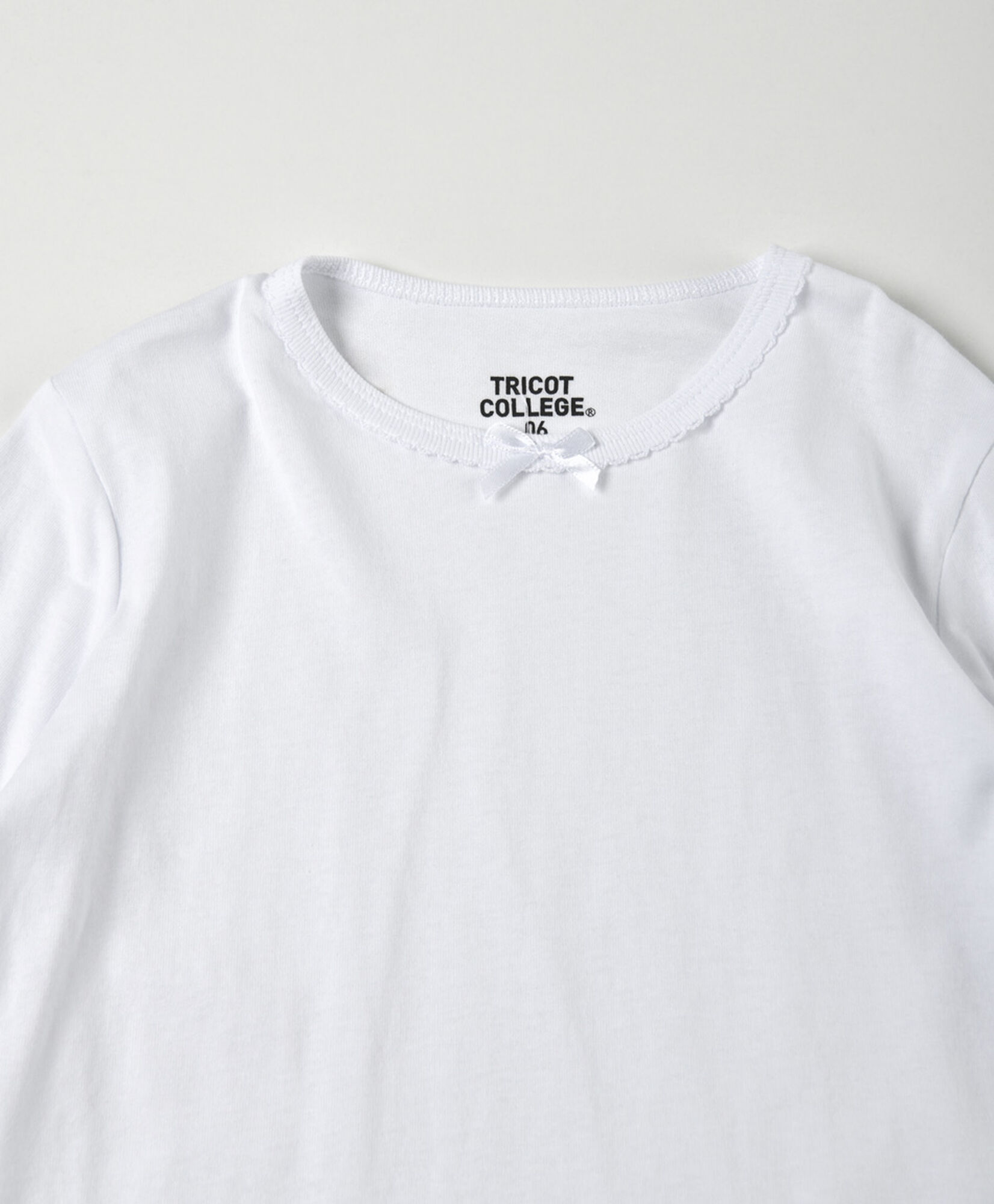 Camiseta escolar blanca cinta Camiseta escolar blanca cinta