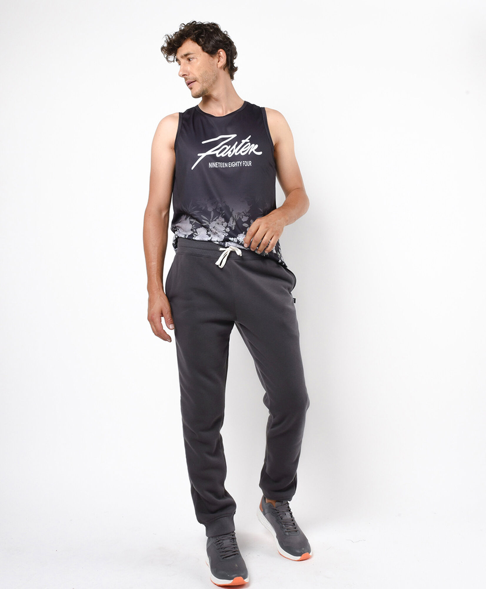 Pantalón de buzo hombre liso Pantalón de buzo hombre liso