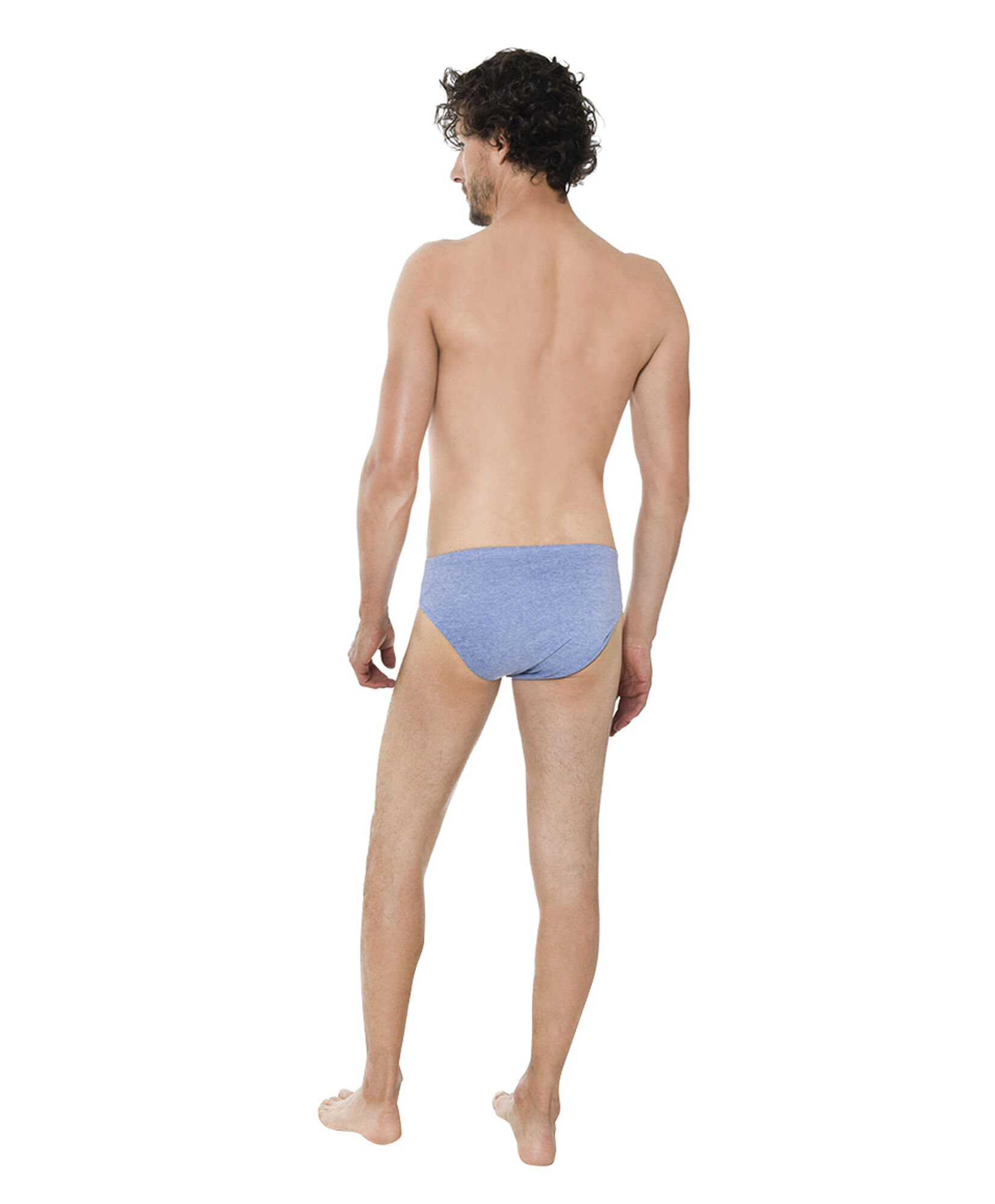 Pack 3 slip hombre melange Pack 3 slip hombre melange
