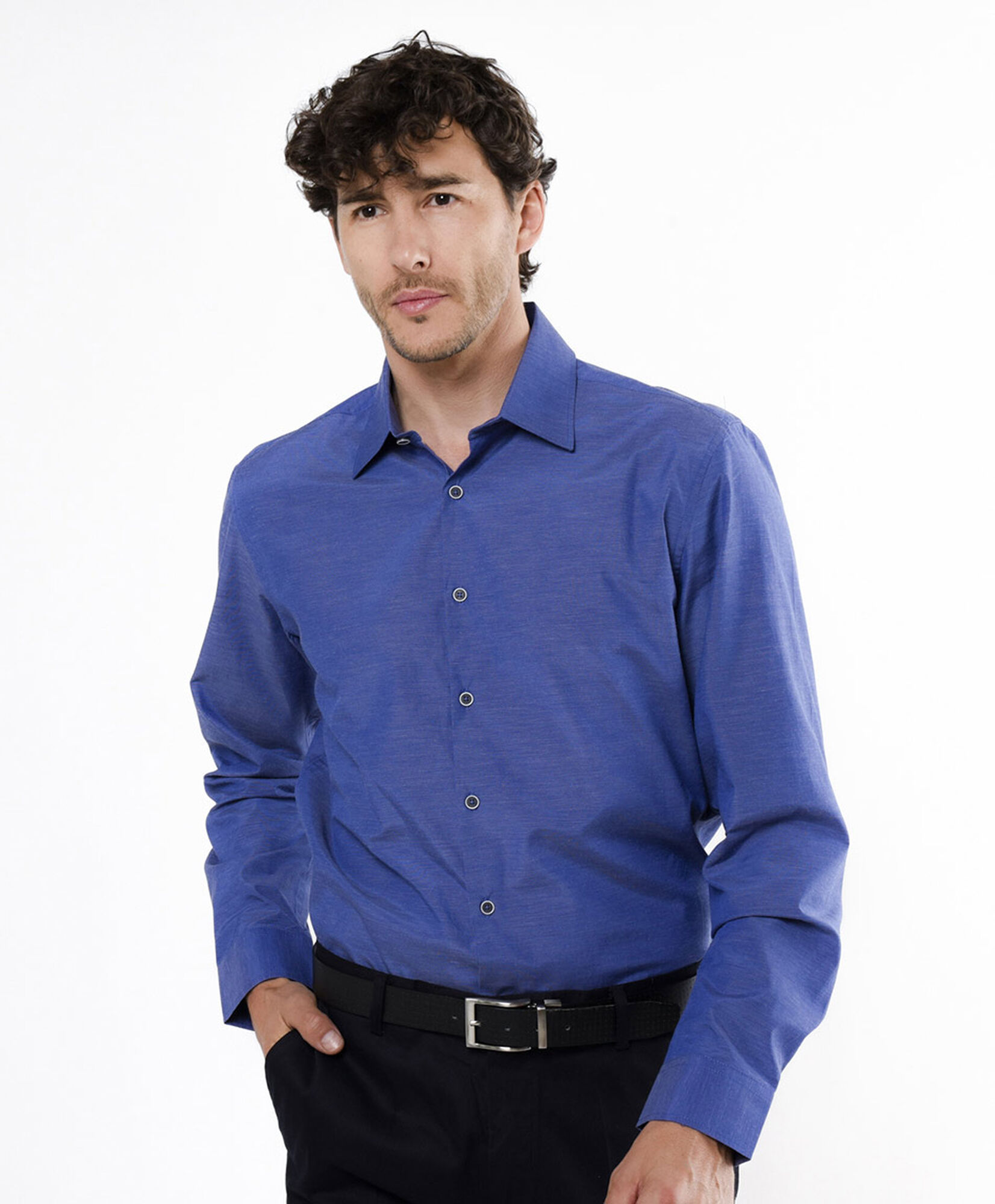 Camisa hombre jaspeada Camisa hombre jaspeada