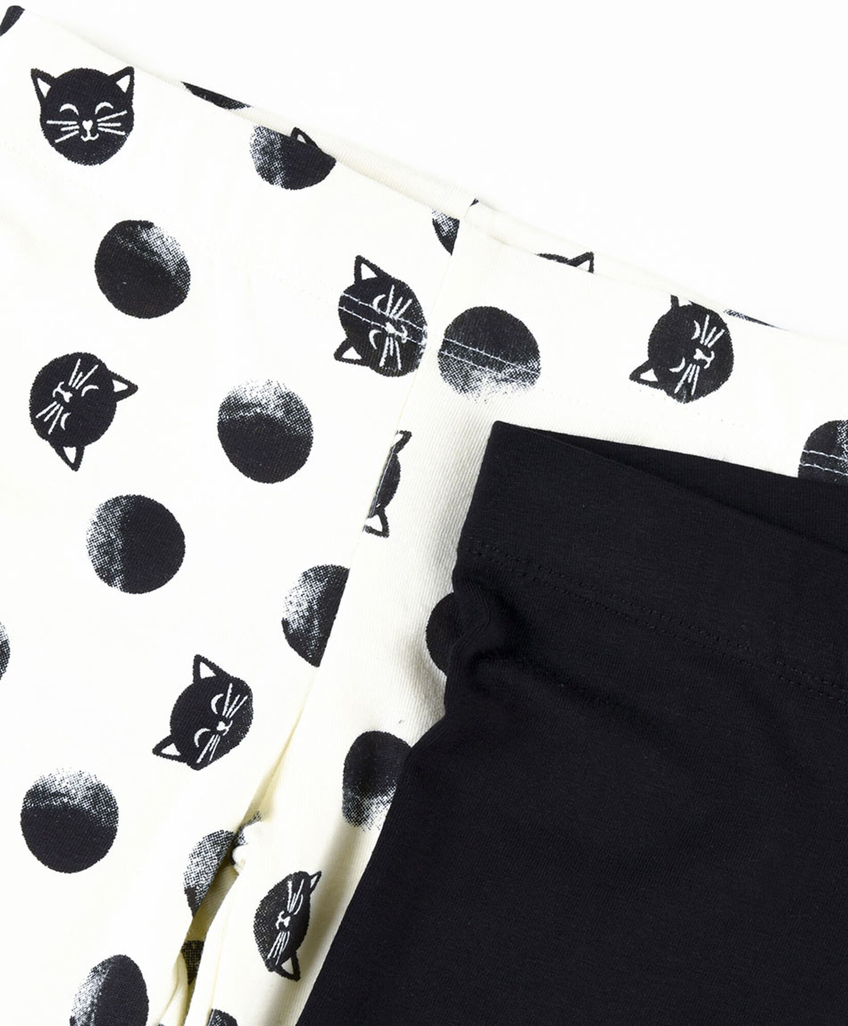 Pack 2 leggins bebé gatos Pack 2 leggins bebé gatos