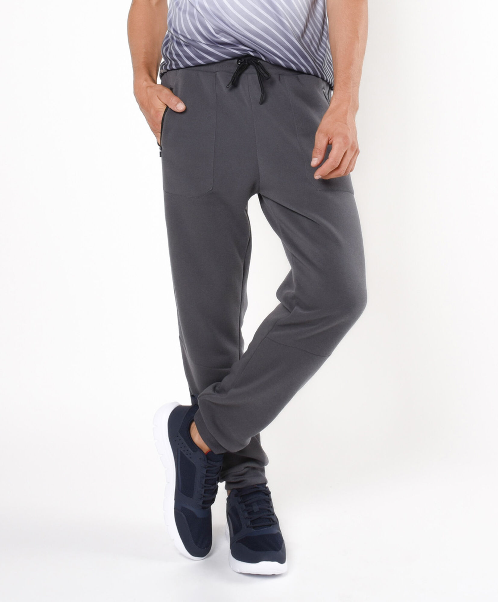 Pantalón de buzo hombre liso Pantalón de buzo hombre liso