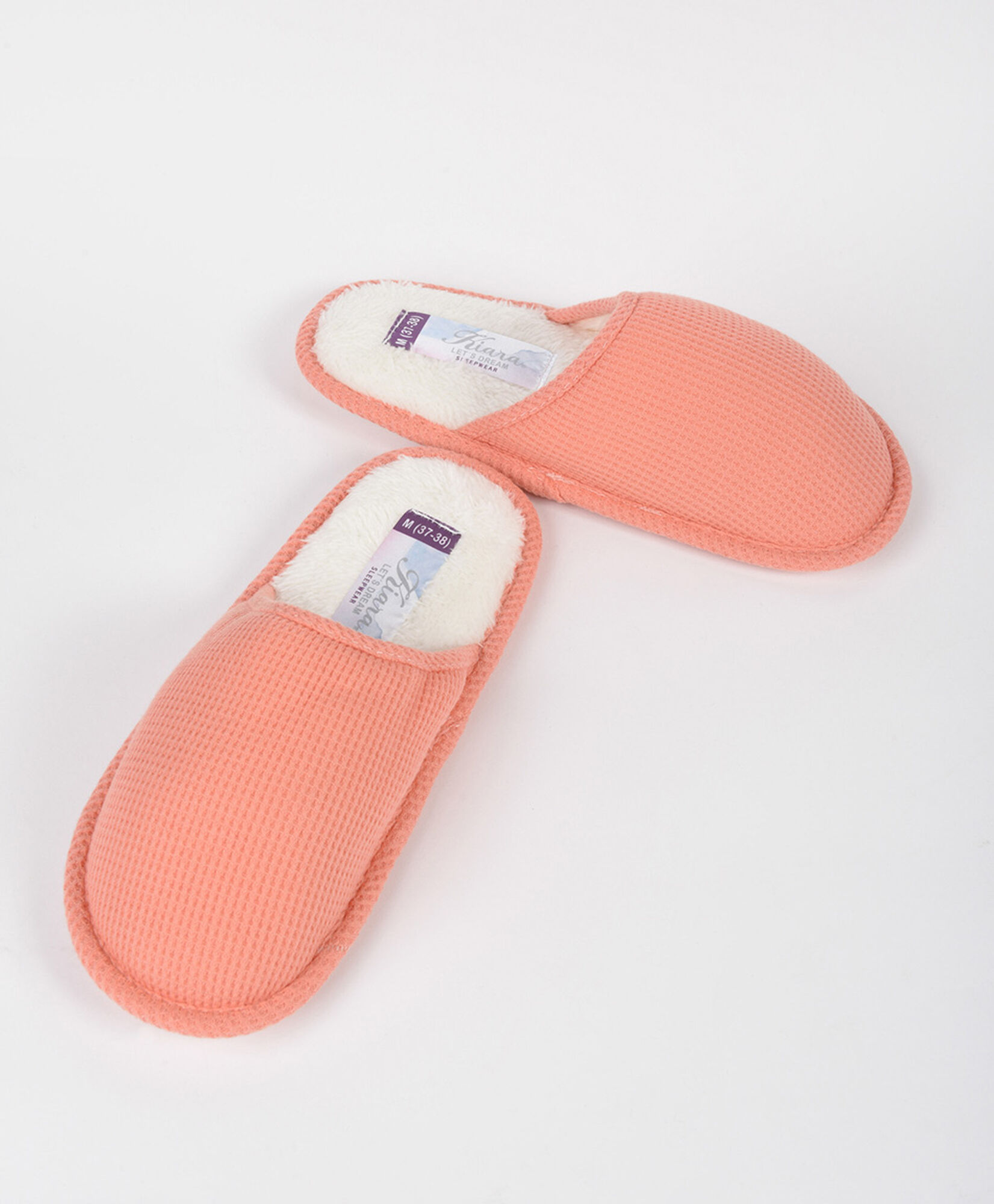 Pantuflas mujer texturizadas Pantuflas mujer texturizadas