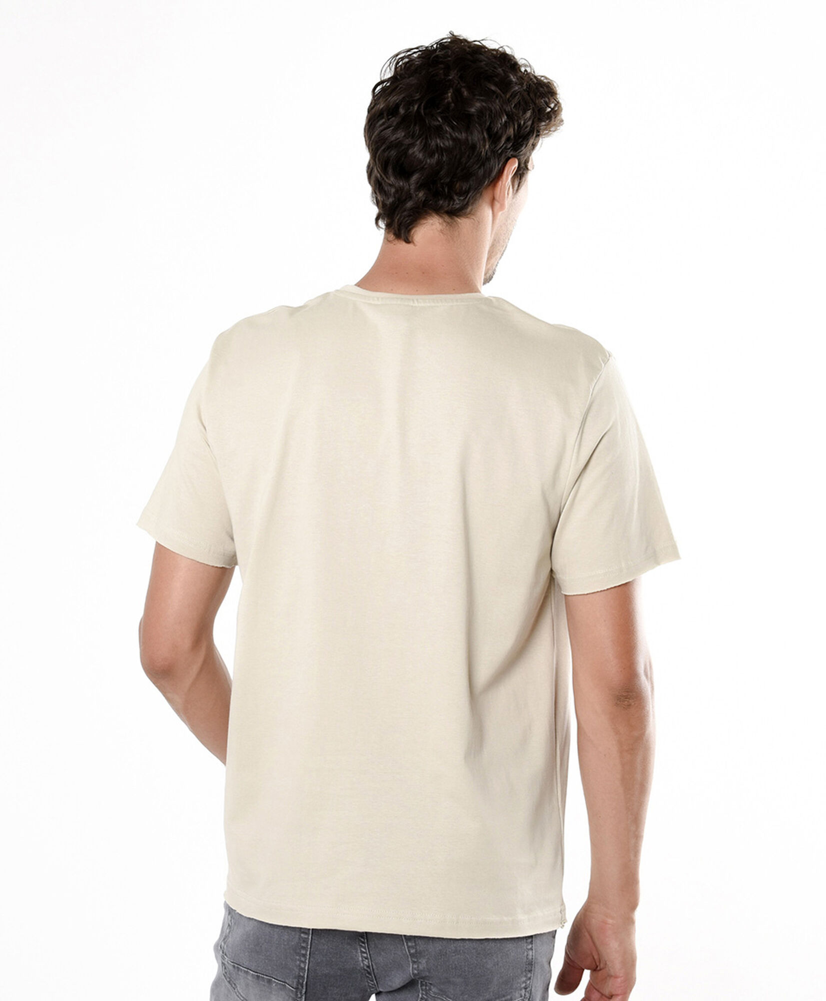 Polera hombre signo paz Polera hombre signo paz