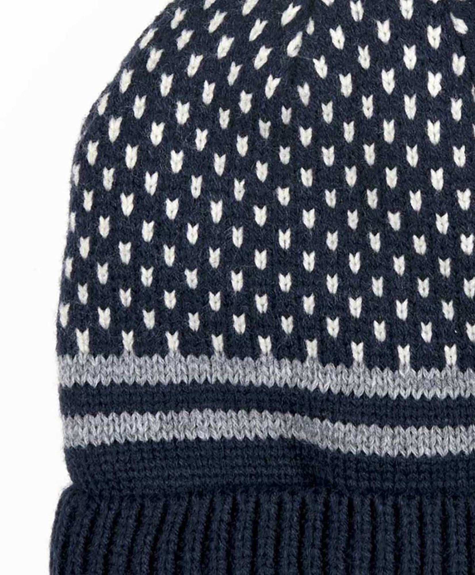 Gorro hombre tejido forrado líneas Gorro hombre tejido forrado líneas