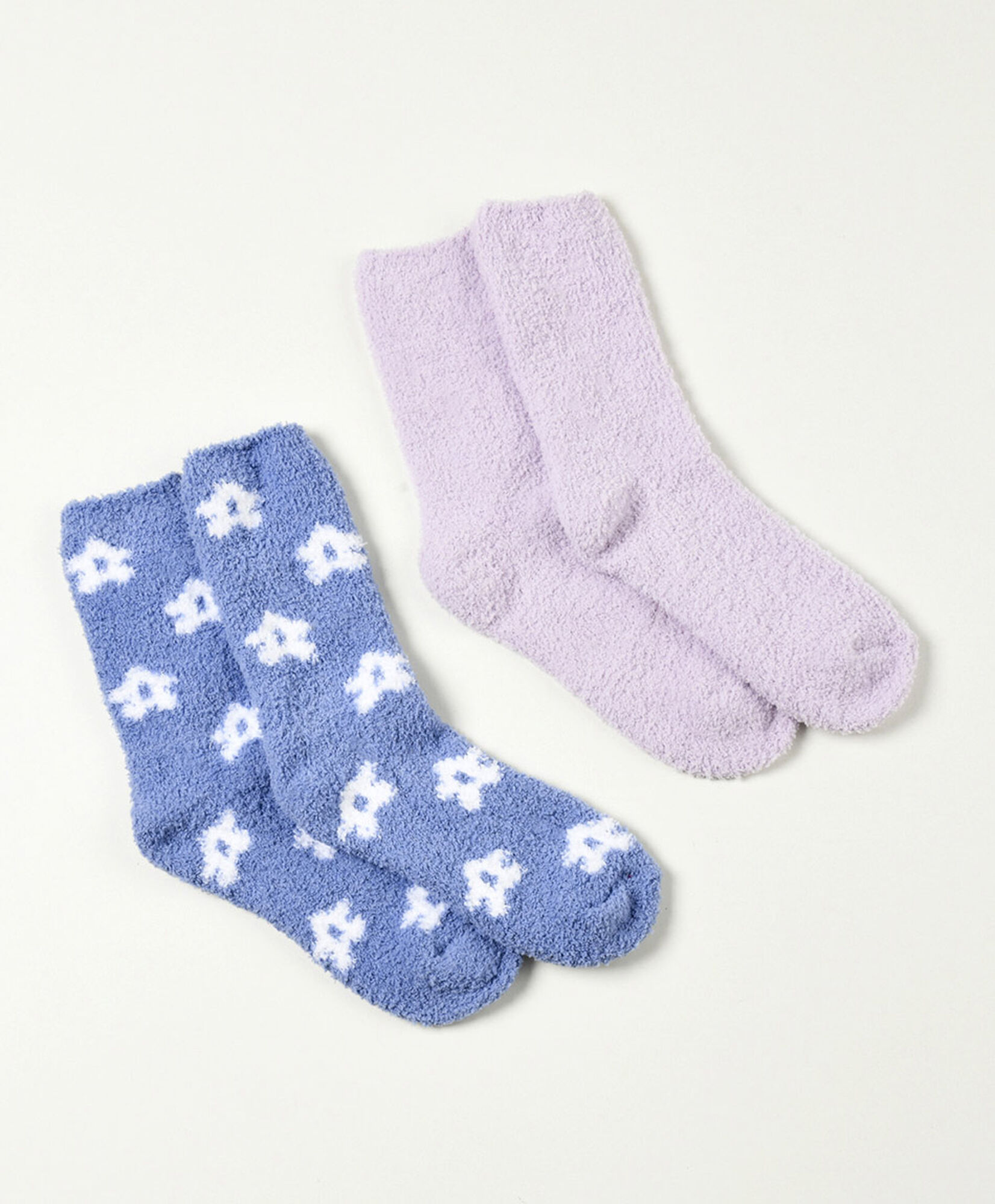 Pack 2 calcetines mujer florcitas pelitos Pack 2 calcetines mujer florcitas pelitos
