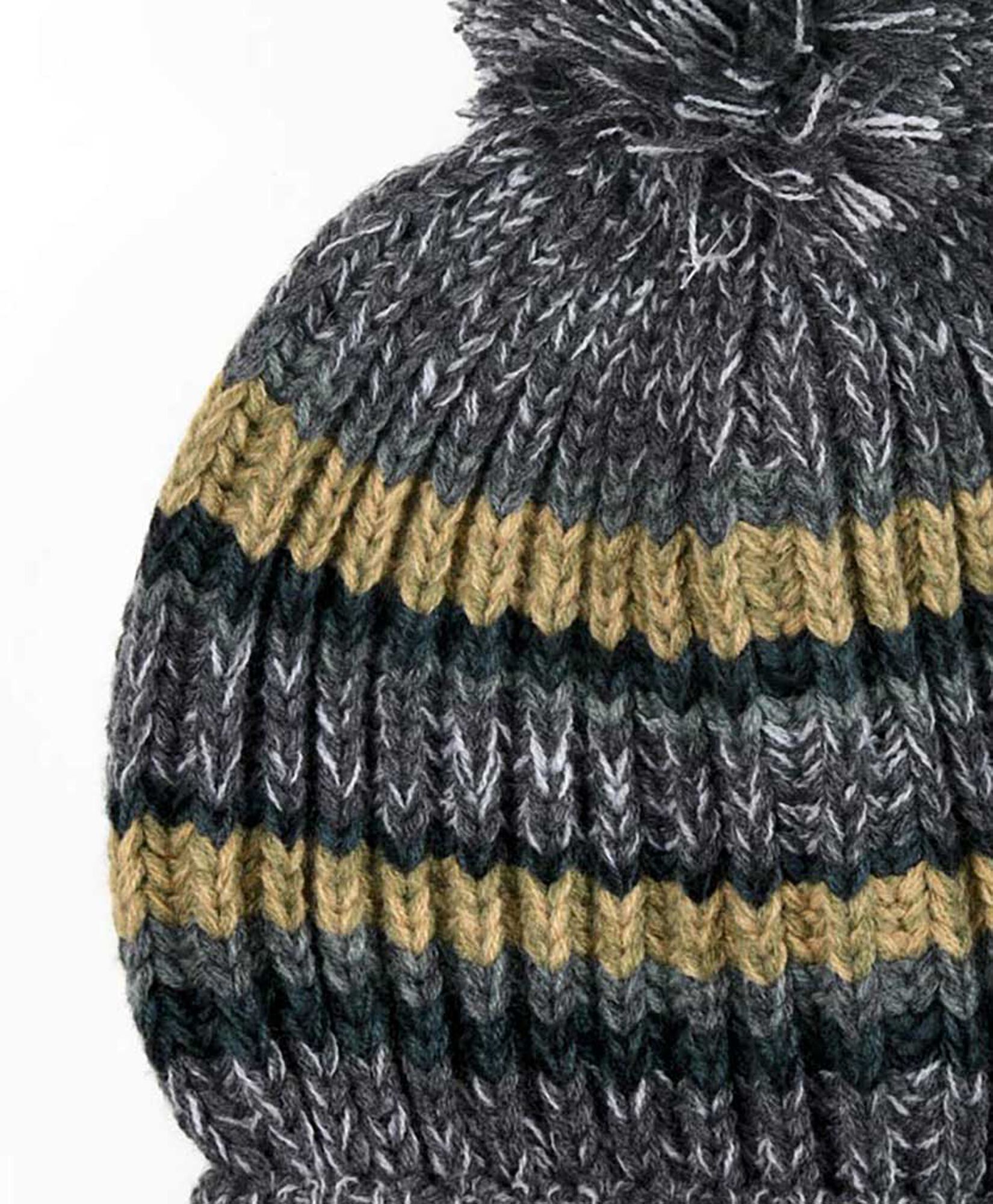 Gorro hombre tejido líneas Gorro hombre tejido líneas