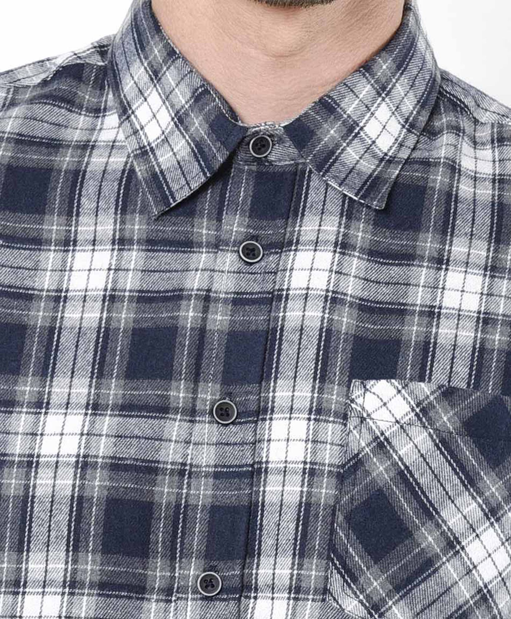 Camisa hombre franela azul Camisa hombre franela azul