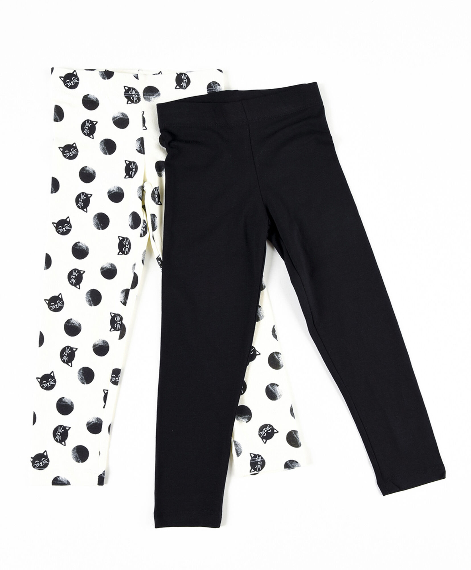 Pack 2 leggins bebé gatos Pack 2 leggins bebé gatos
