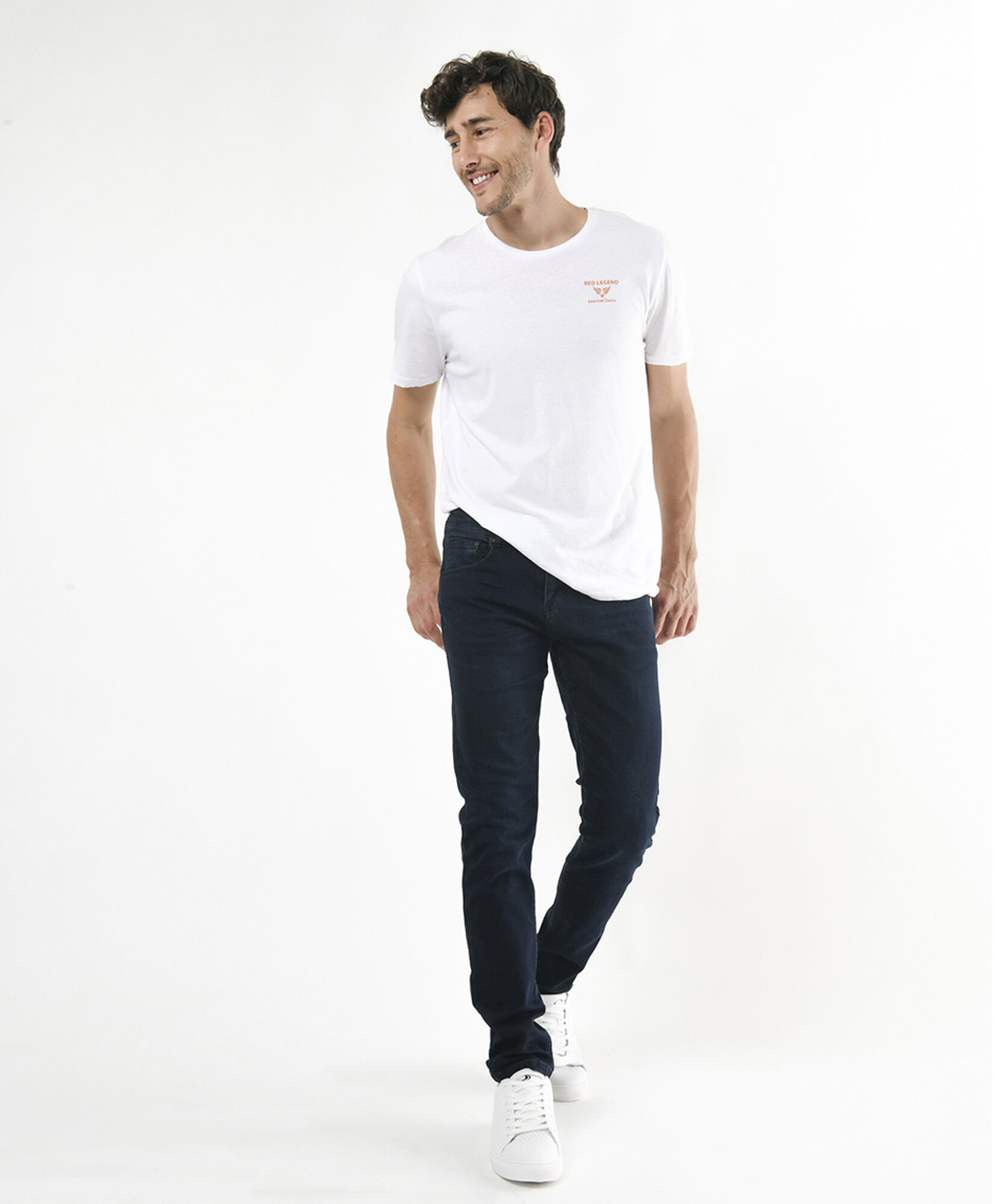Jeans hombre liso skinny fit Jeans hombre liso skinny fit