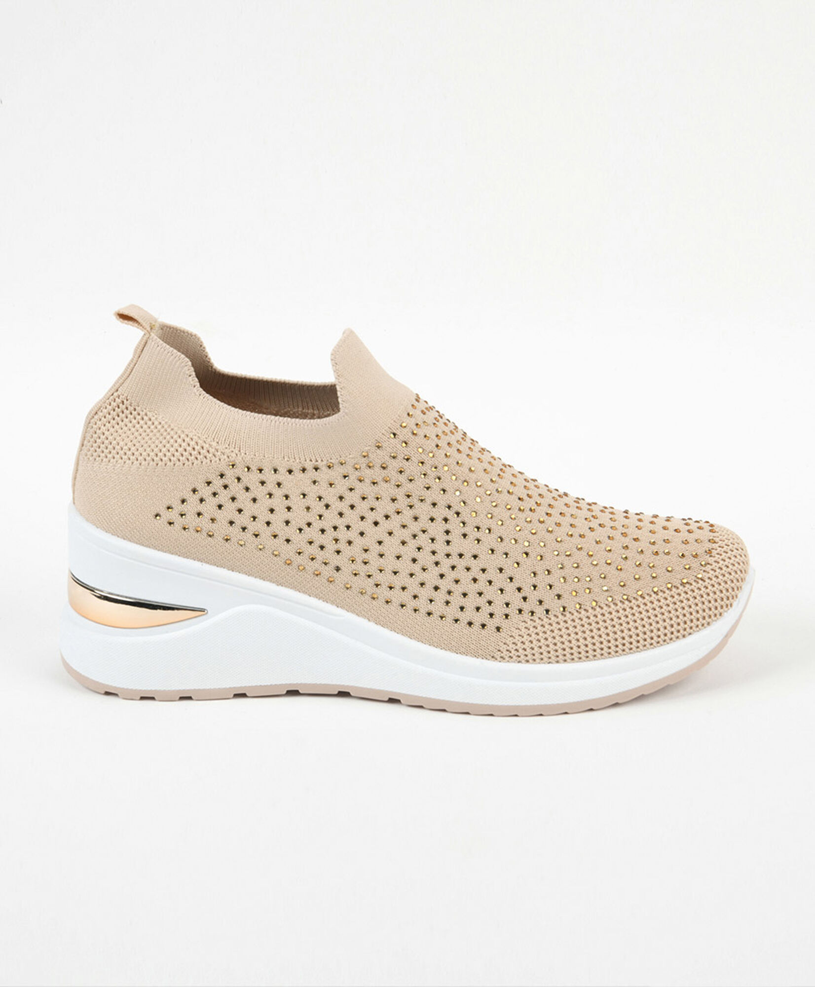 Zapatilla mujer elasticada piedras Zapatilla mujer elasticada piedras