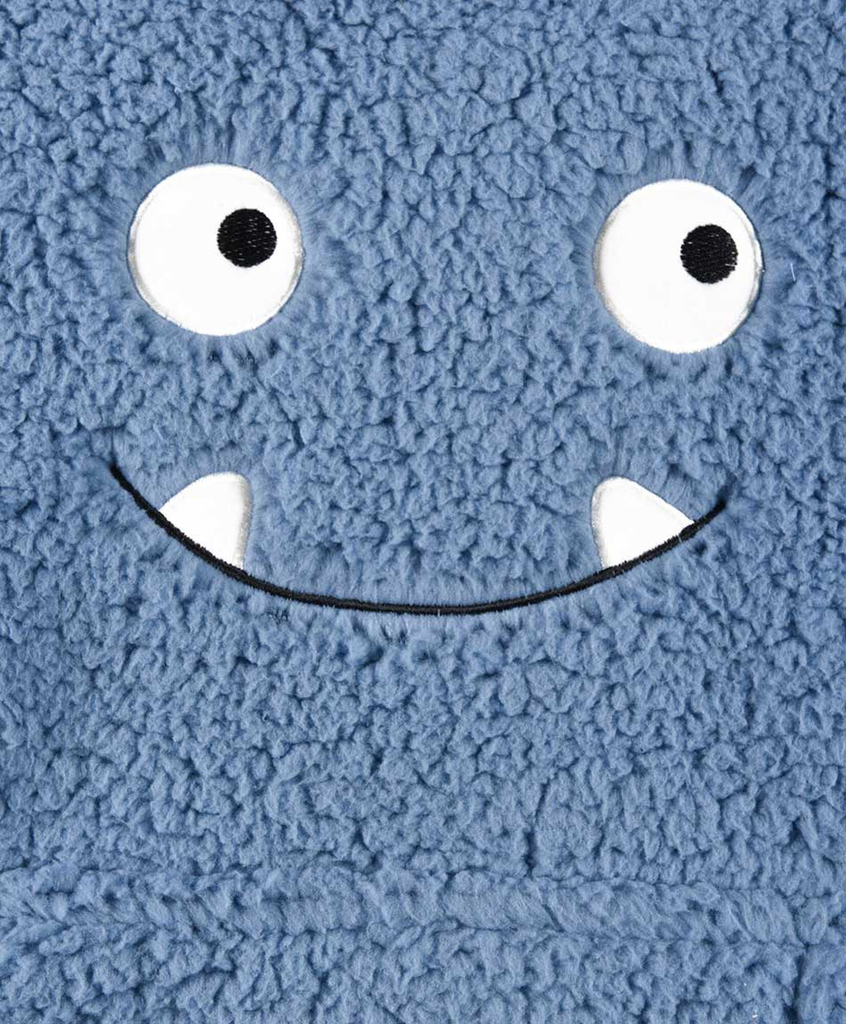 Polerón bebé chiporro cara de monstruo Polerón bebé chiporro cara de monstruo