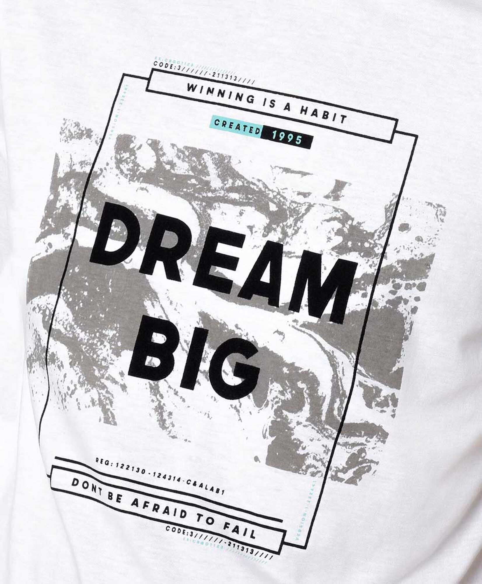 Polera deportiva hombre dream big Polera deportiva hombre dream big