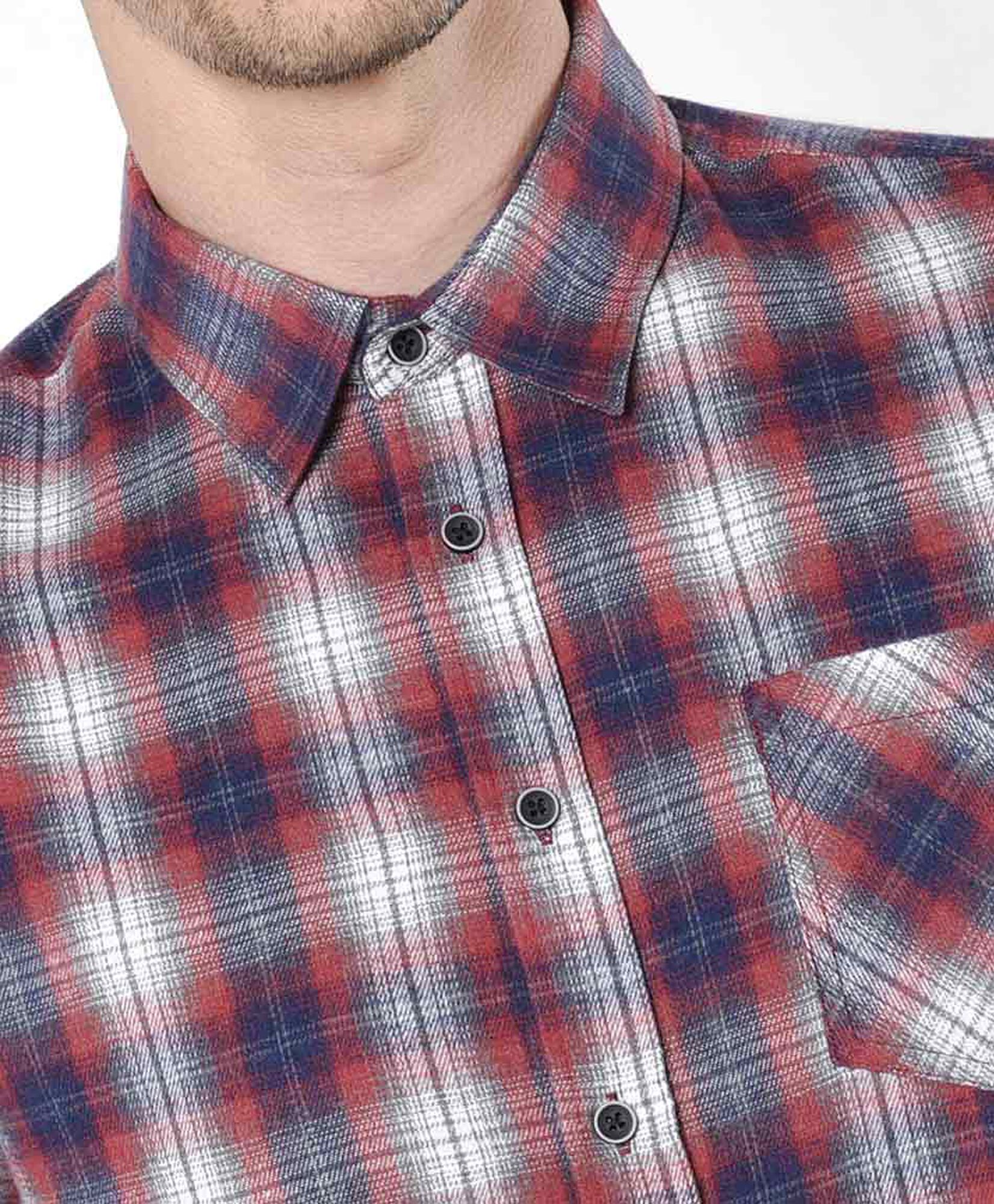 Camisa hombre franela roja Camisa hombre franela roja