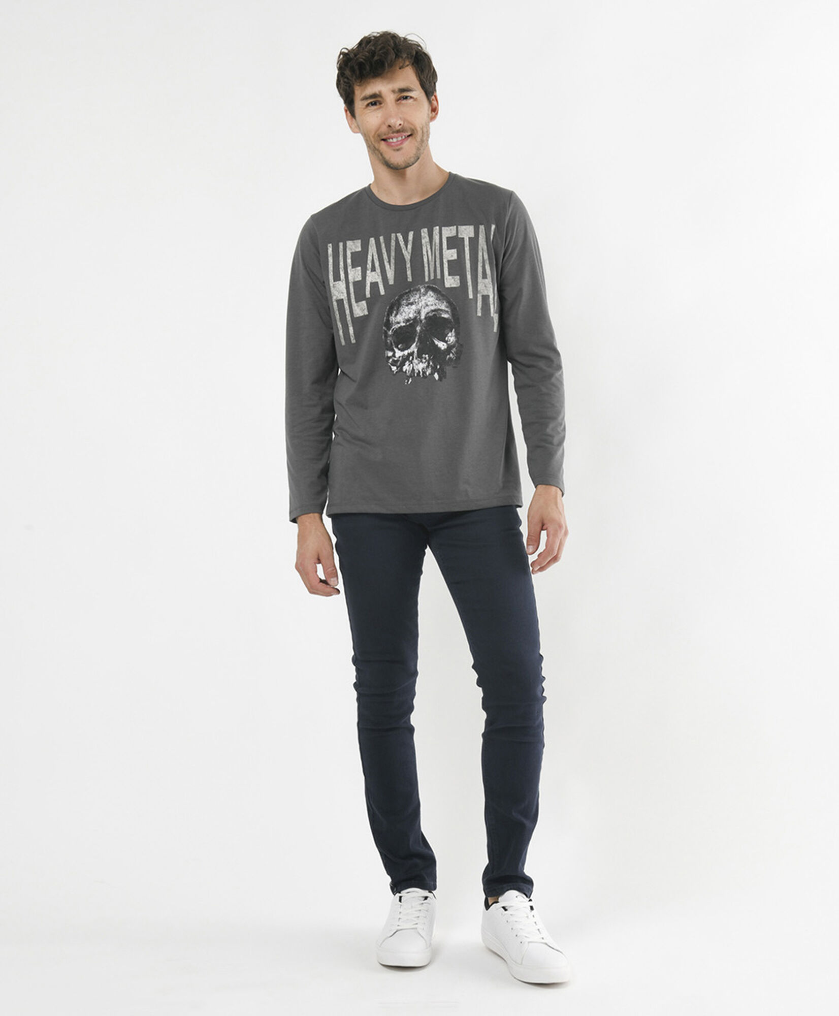 Jeans hombre liso skinny fit Jeans hombre liso skinny fit
