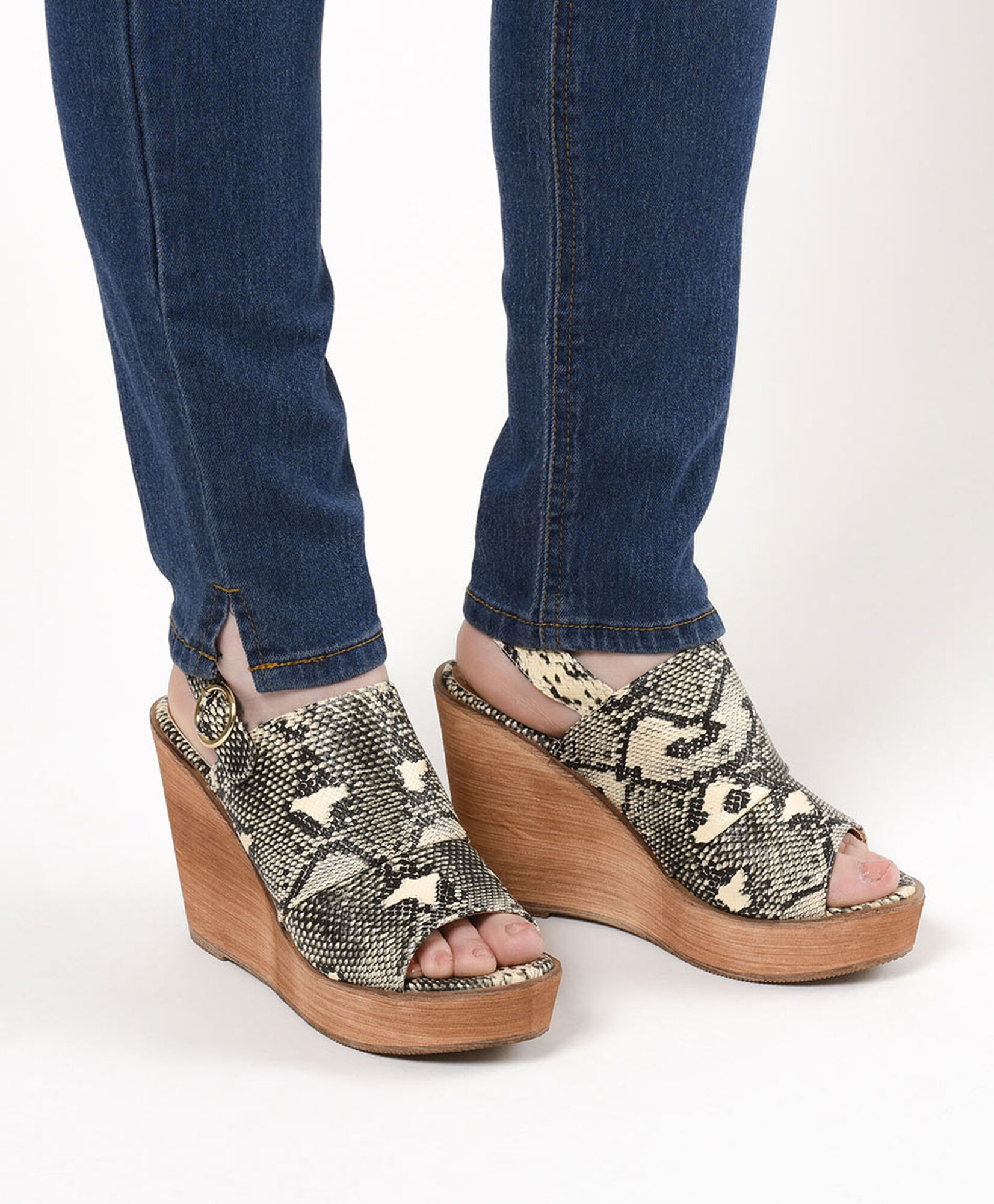 Sandalia mujer animal print Sandalia mujer animal print