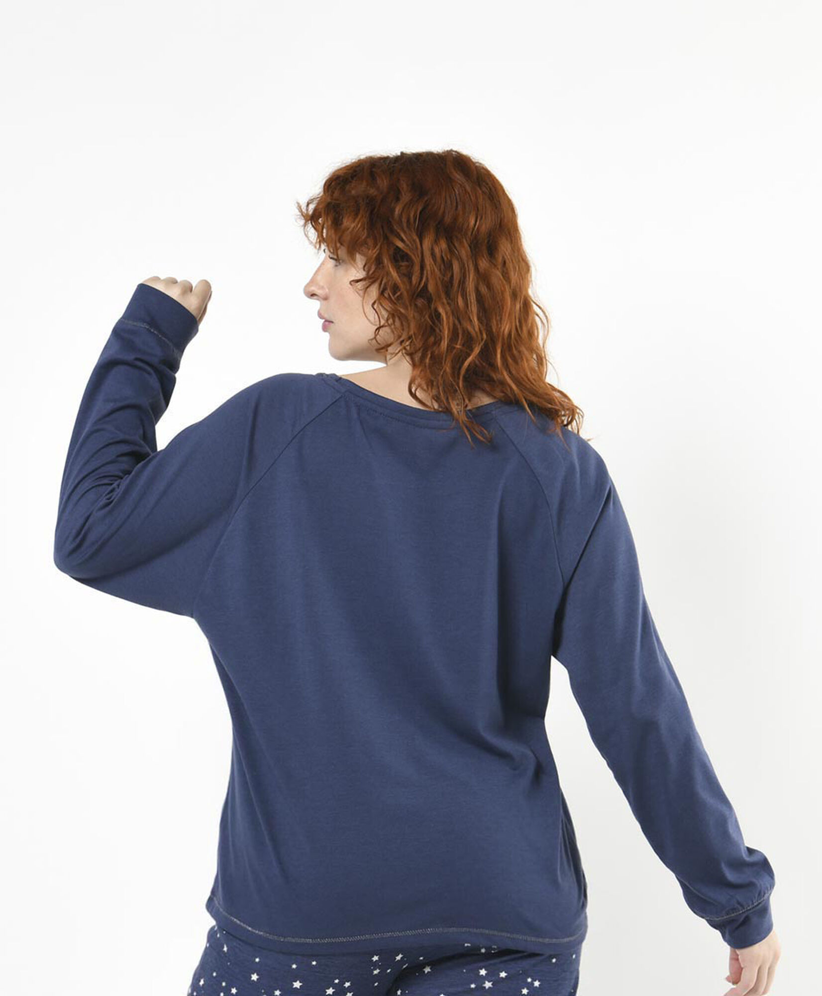 Pijama mujer gato y estrellas Pijama mujer gato y estrellas