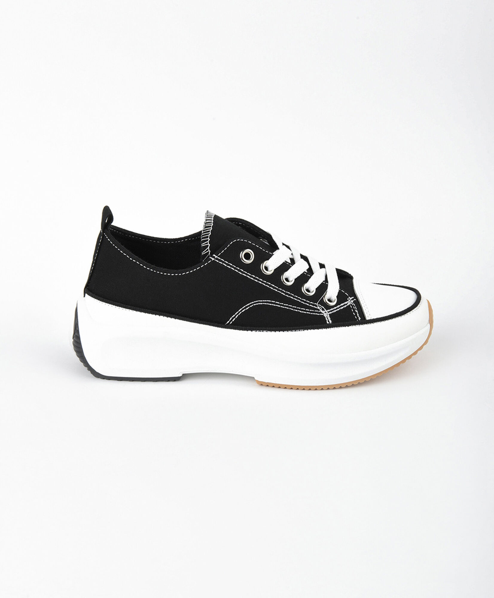 Zapatilla mujer lona plataforma Zapatilla mujer lona plataforma