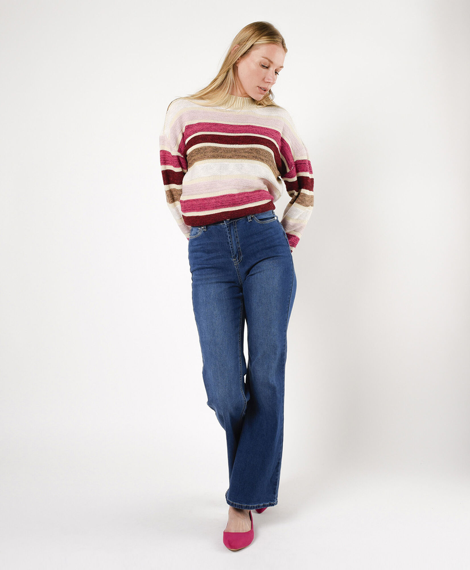 Jeans mujer lisos flare Jeans mujer lisos flare