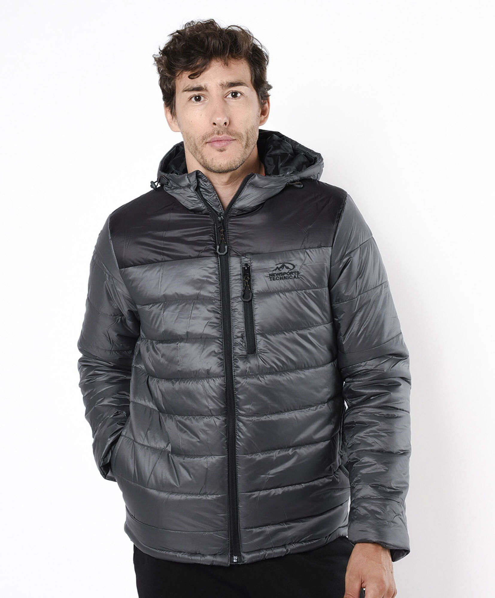 Parka deportiva hombre costuras Parka deportiva hombre costuras