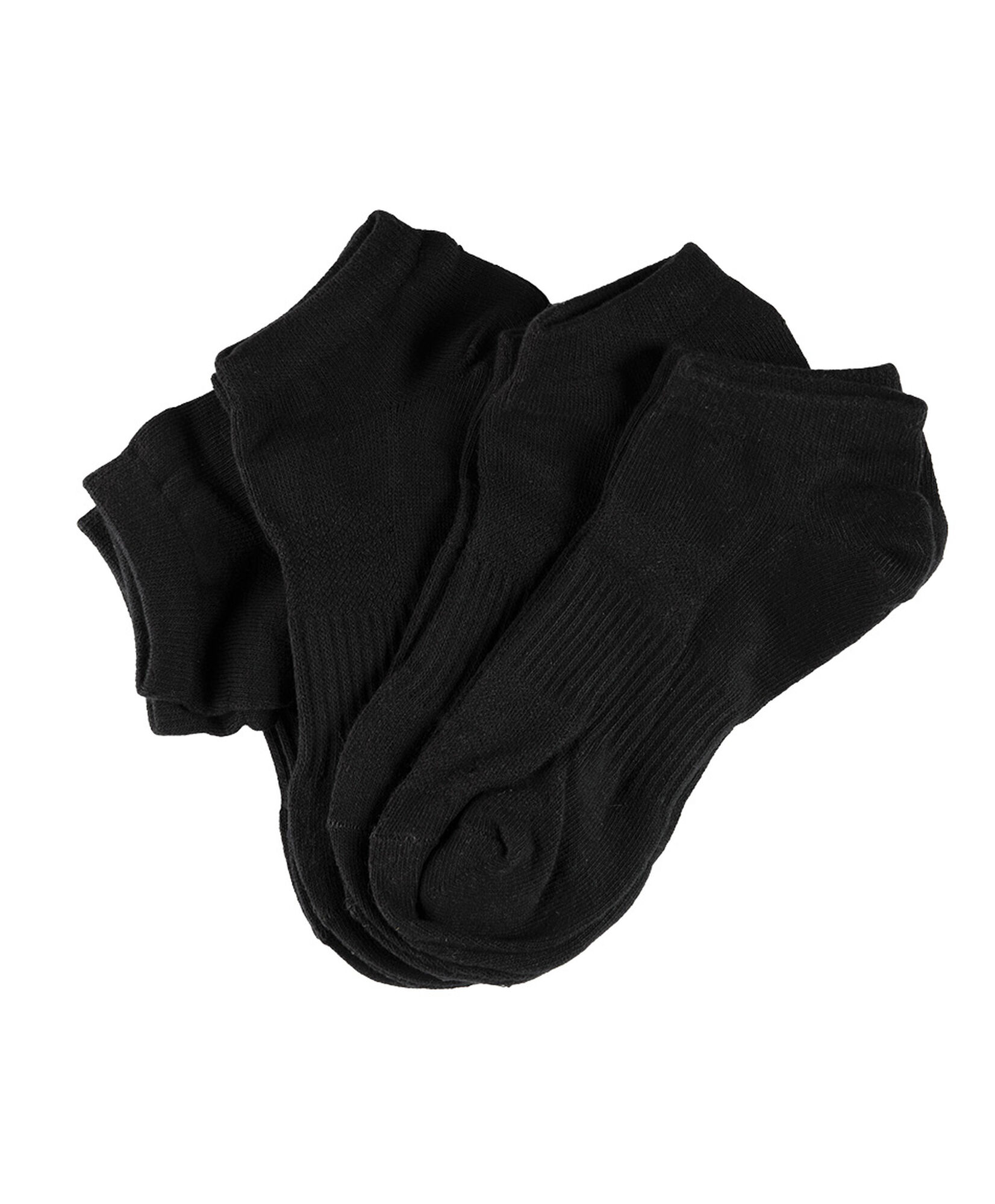 Pack 4 calcetin hombre cortos negro Pack 4 calcetin hombre cortos negro