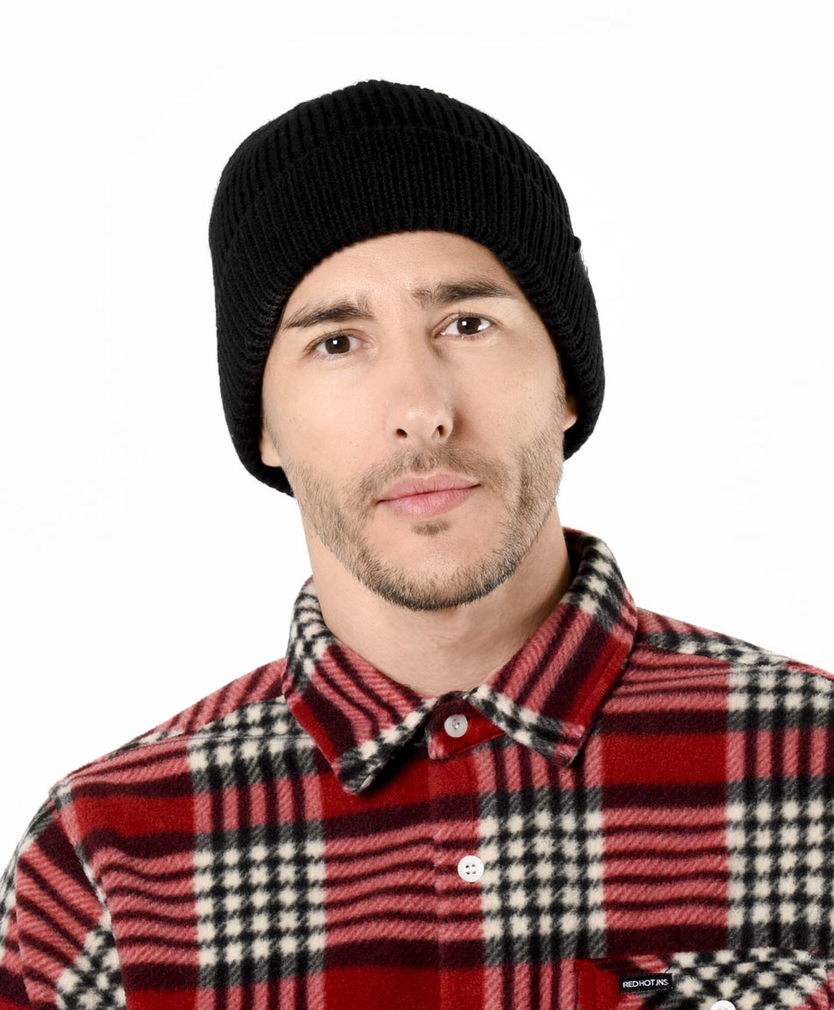 Gorro hombre negro liso Gorro hombre negro liso