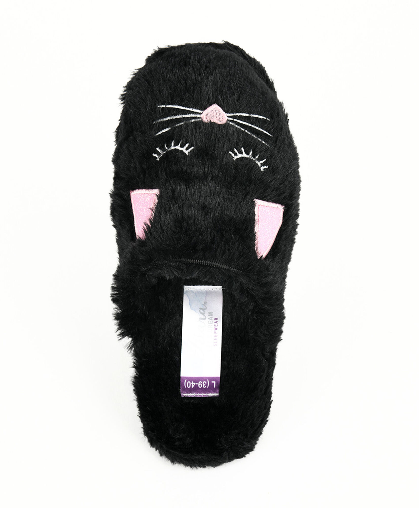 Pantufla mujer gatito pelitos Pantufla mujer gatito pelitos