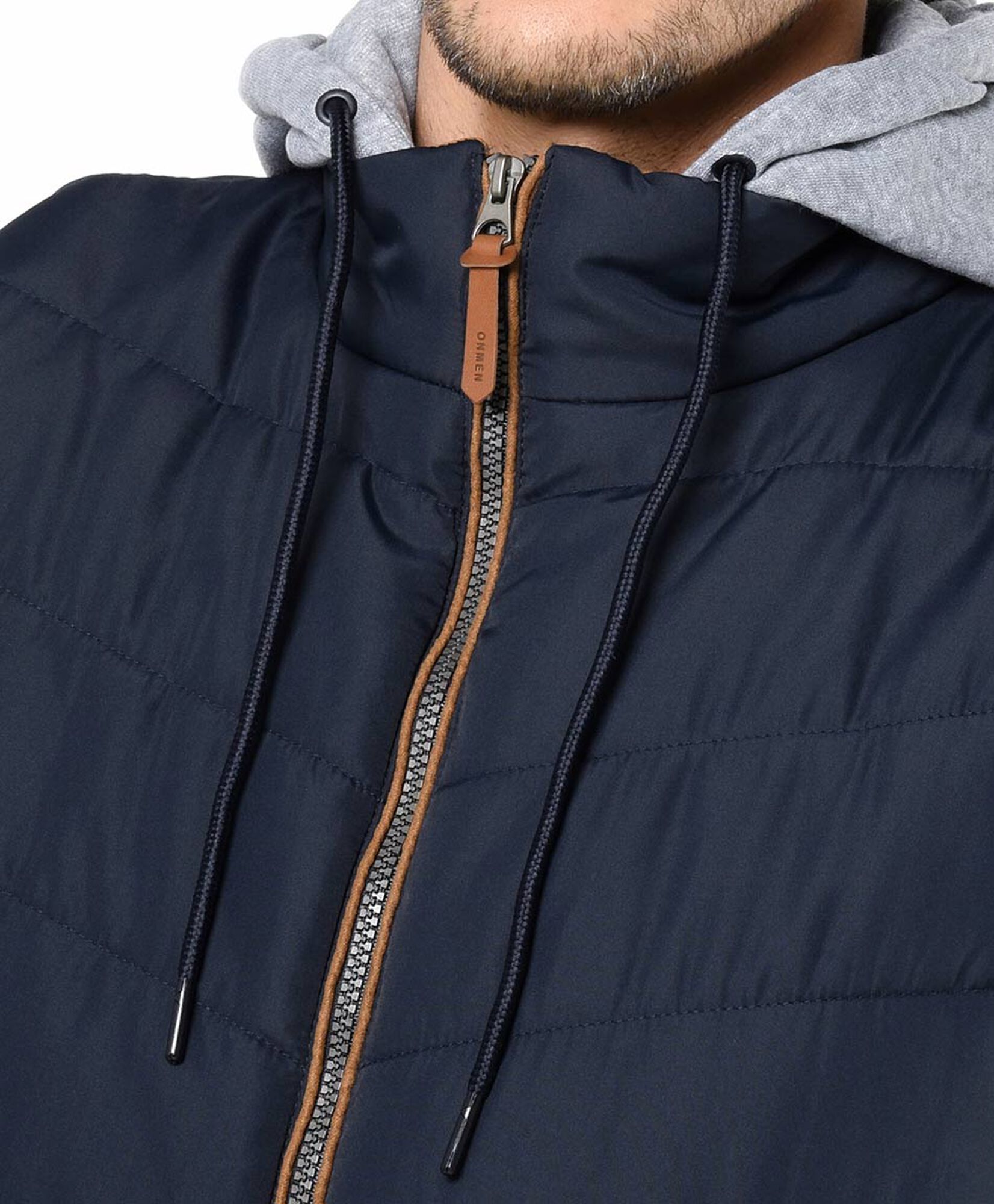 Parka hombre acolchada sin mangas Parka hombre acolchada sin mangas