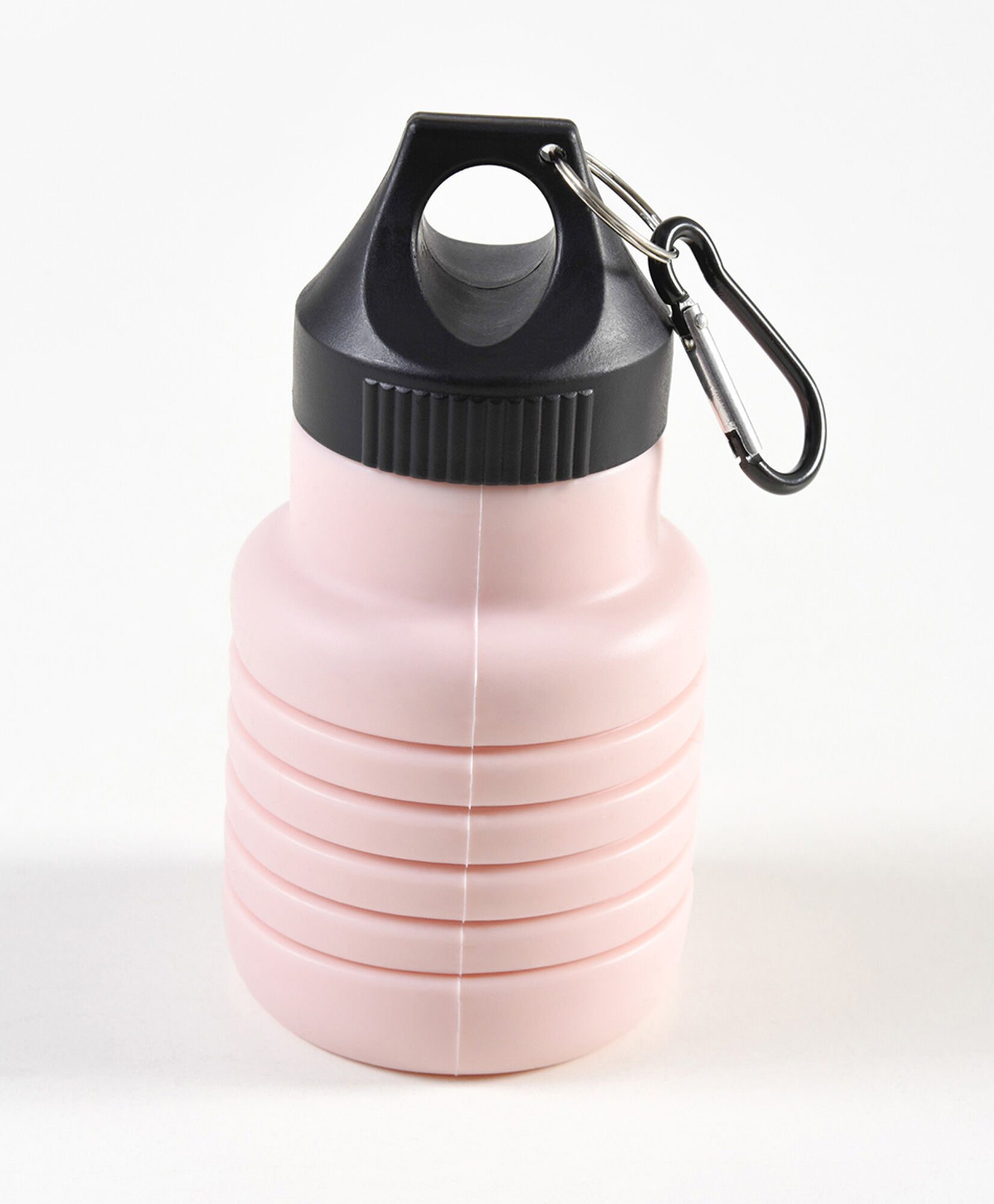 Botella mujer plegable rosada Botella mujer plegable rosada
