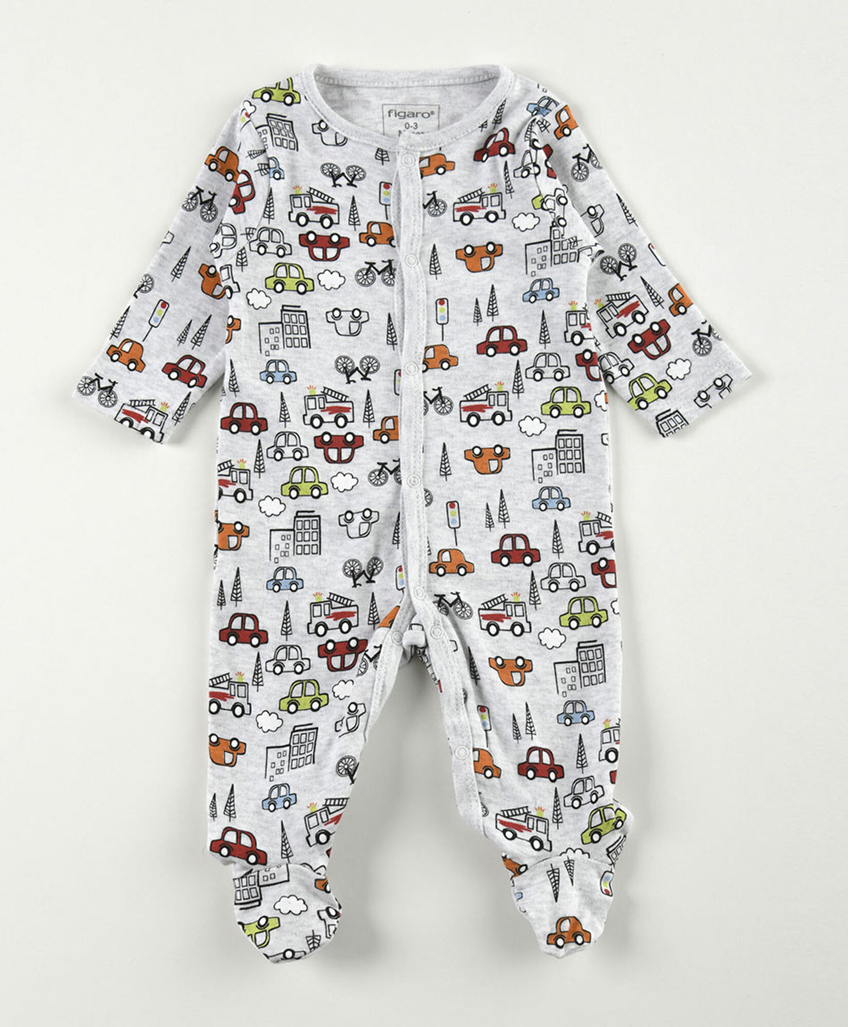 Pijama bebé estampado autos Pijama bebé estampado autos