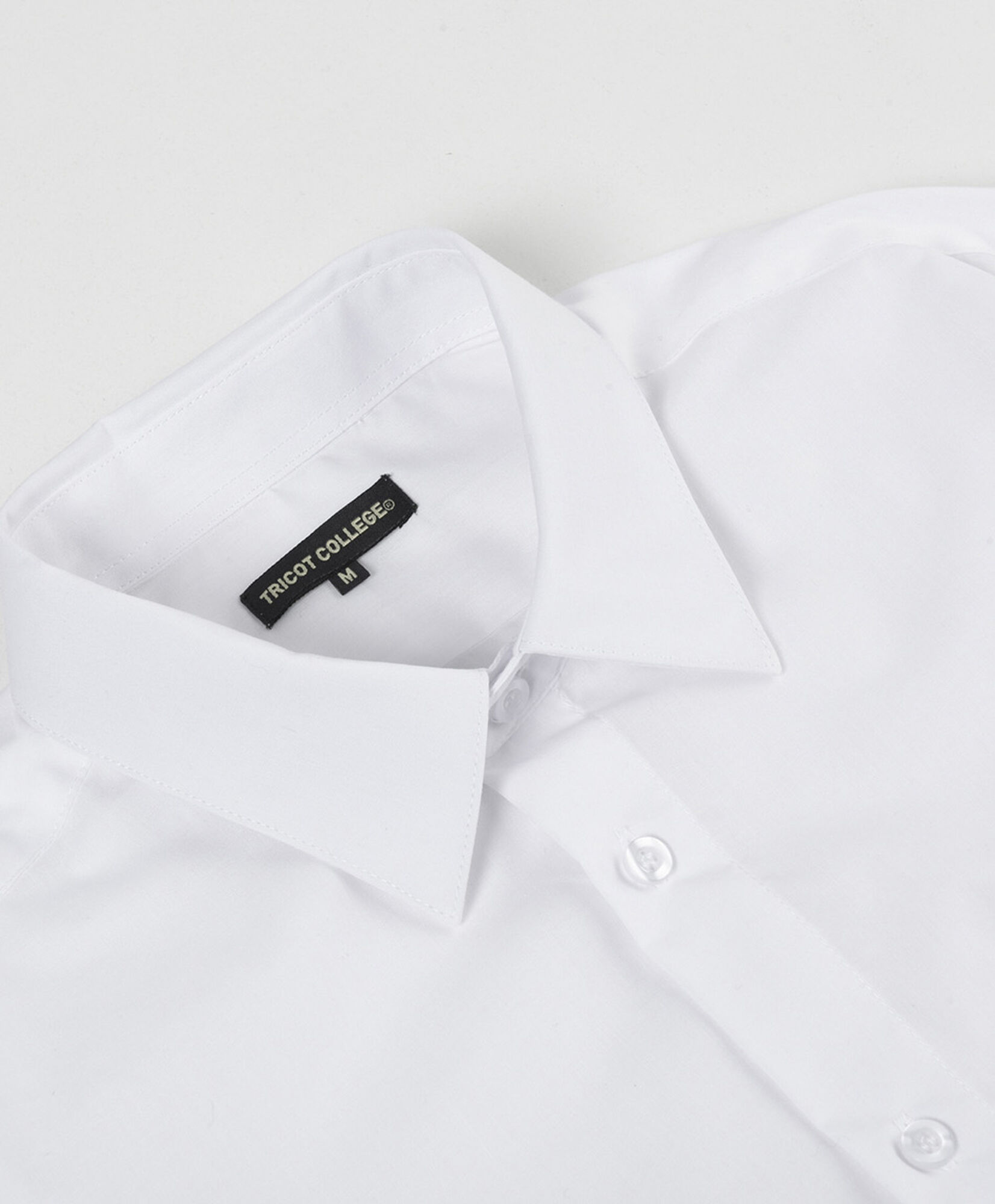 Camisa escolar blanca bolsillo Camisa escolar blanca bolsillo