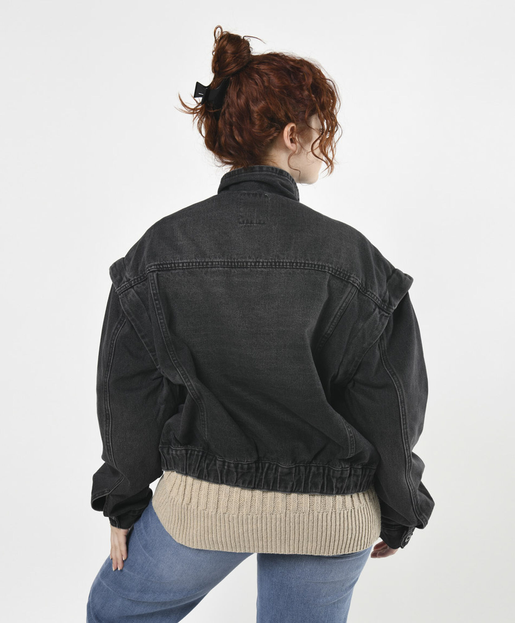 Chaqueta mujer denim oversize Chaqueta mujer denim oversize