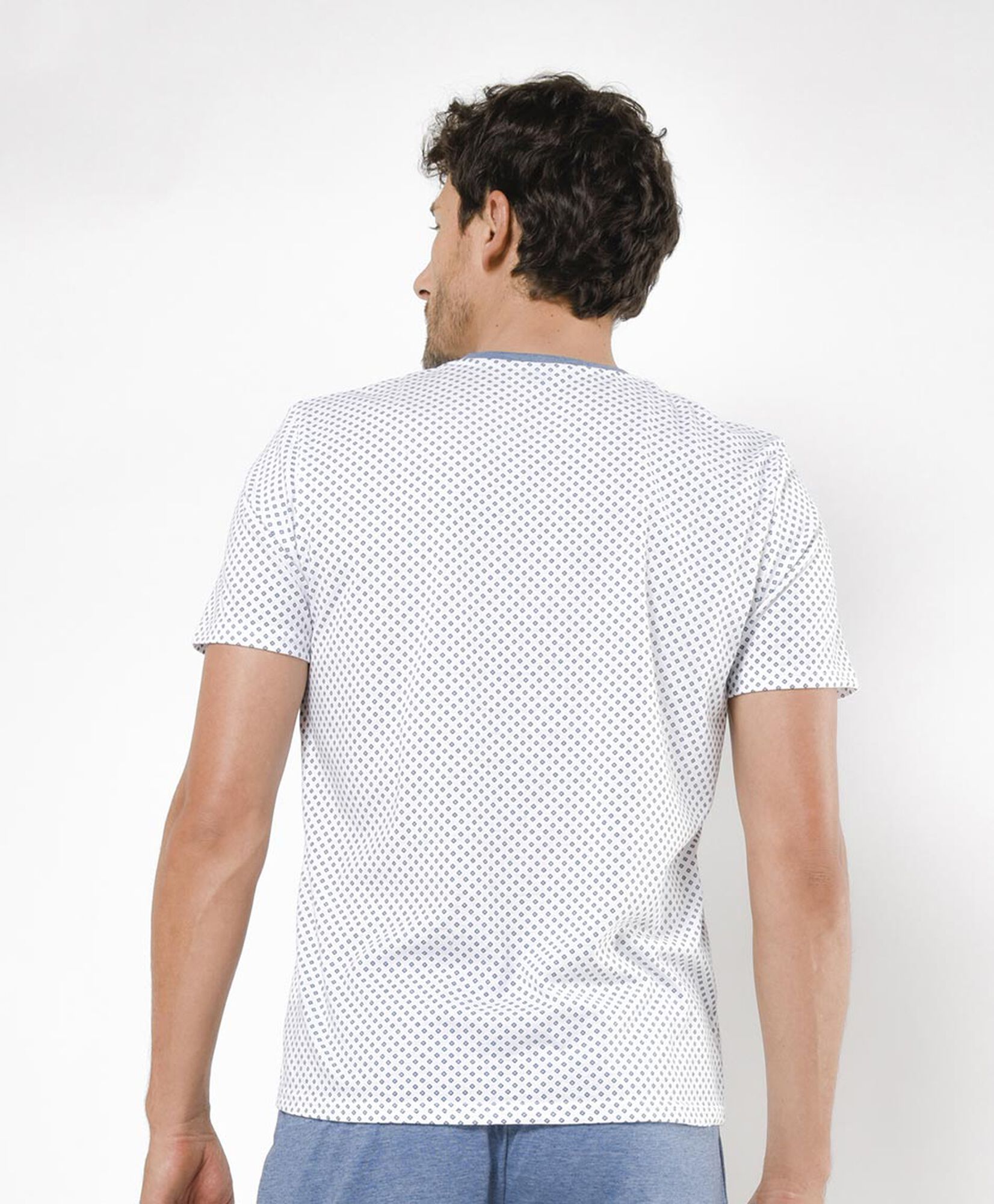 Pijama hombre rombos 2 piezas Pijama hombre rombos 2 piezas