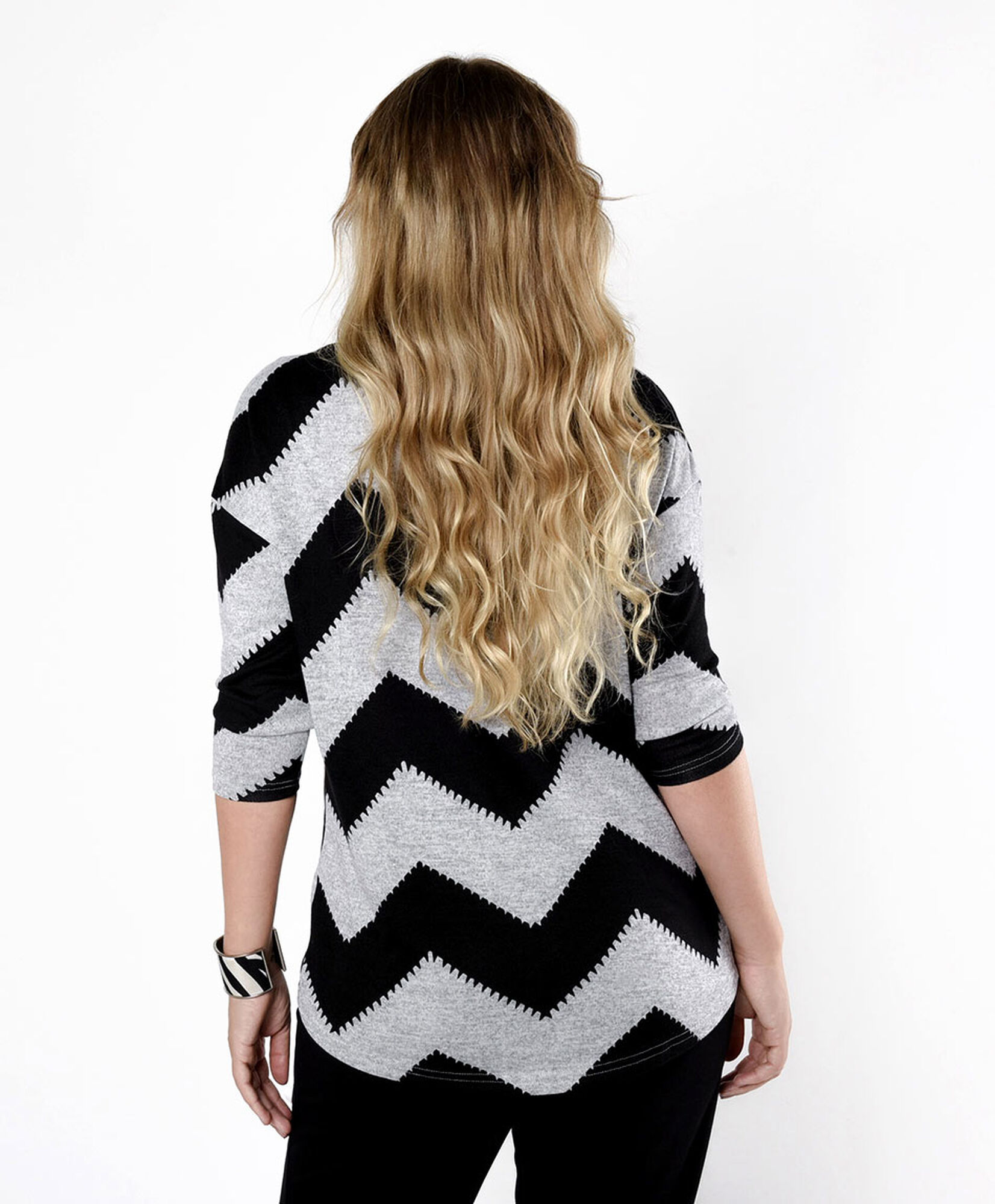 Polera mujer zigzag Polera mujer zigzag