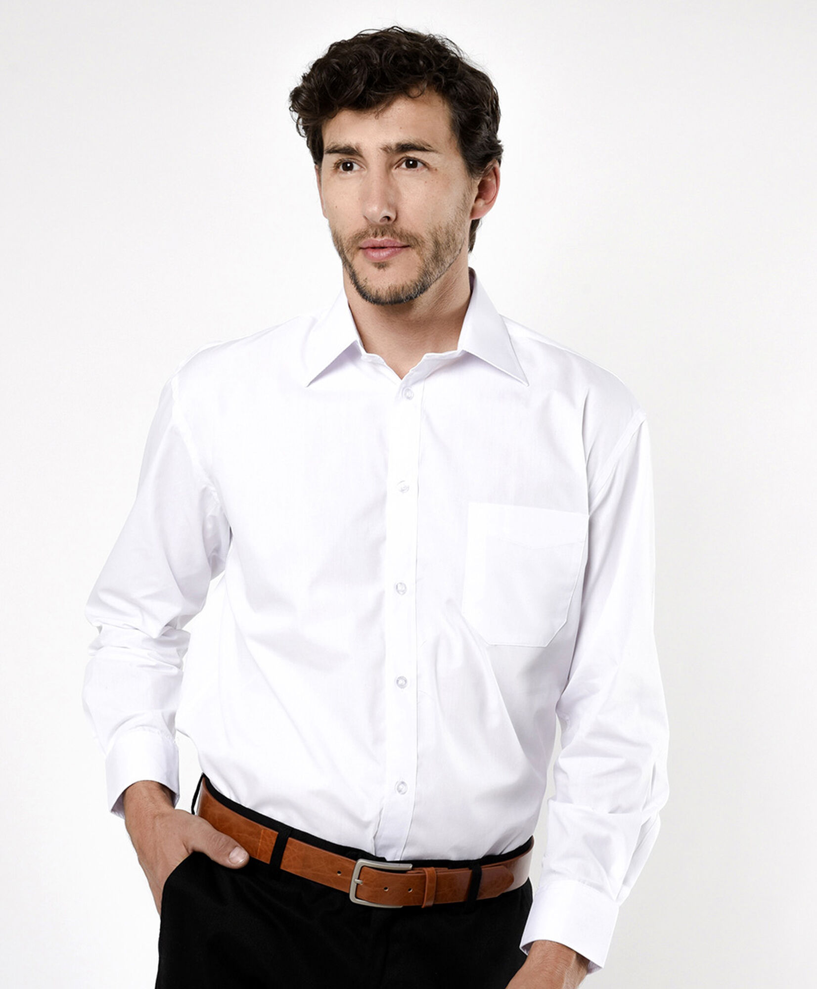 Camisa hombre lisa Camisa hombre lisa