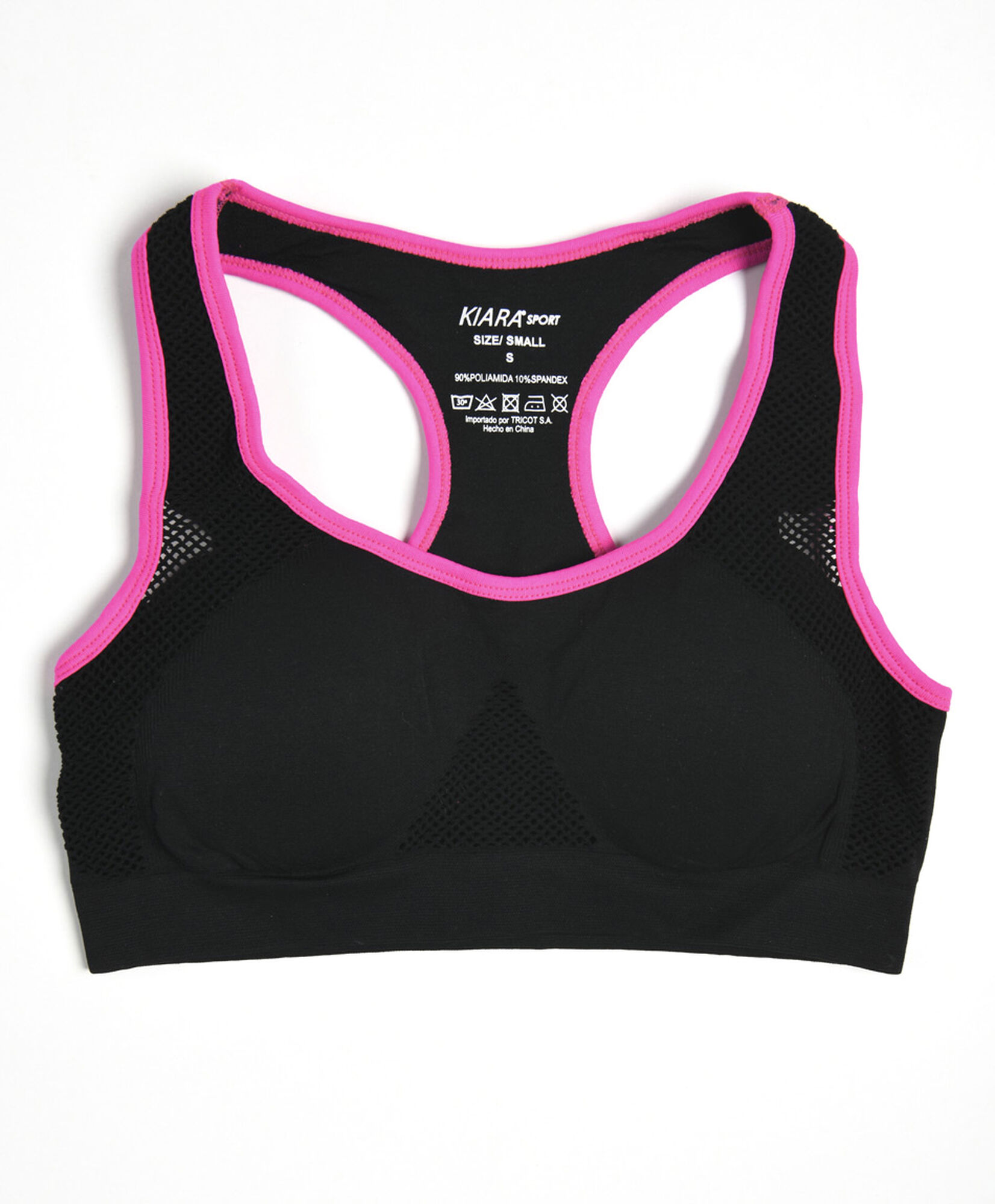 Peto deportivo mujer malla escote redondo Peto deportivo mujer malla escote redondo