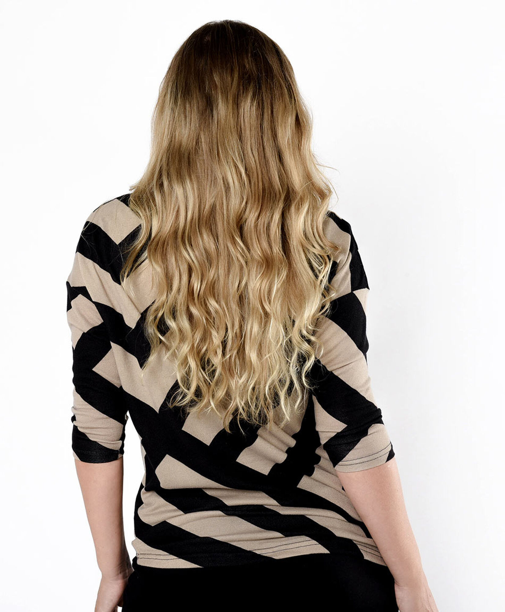 Polera mujer lanosa animal rayas Polera mujer lanosa animal rayas