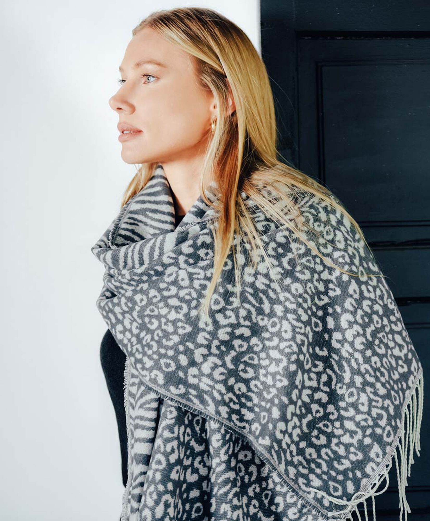 Bufanda mujer grande animal print Bufanda mujer grande animal print