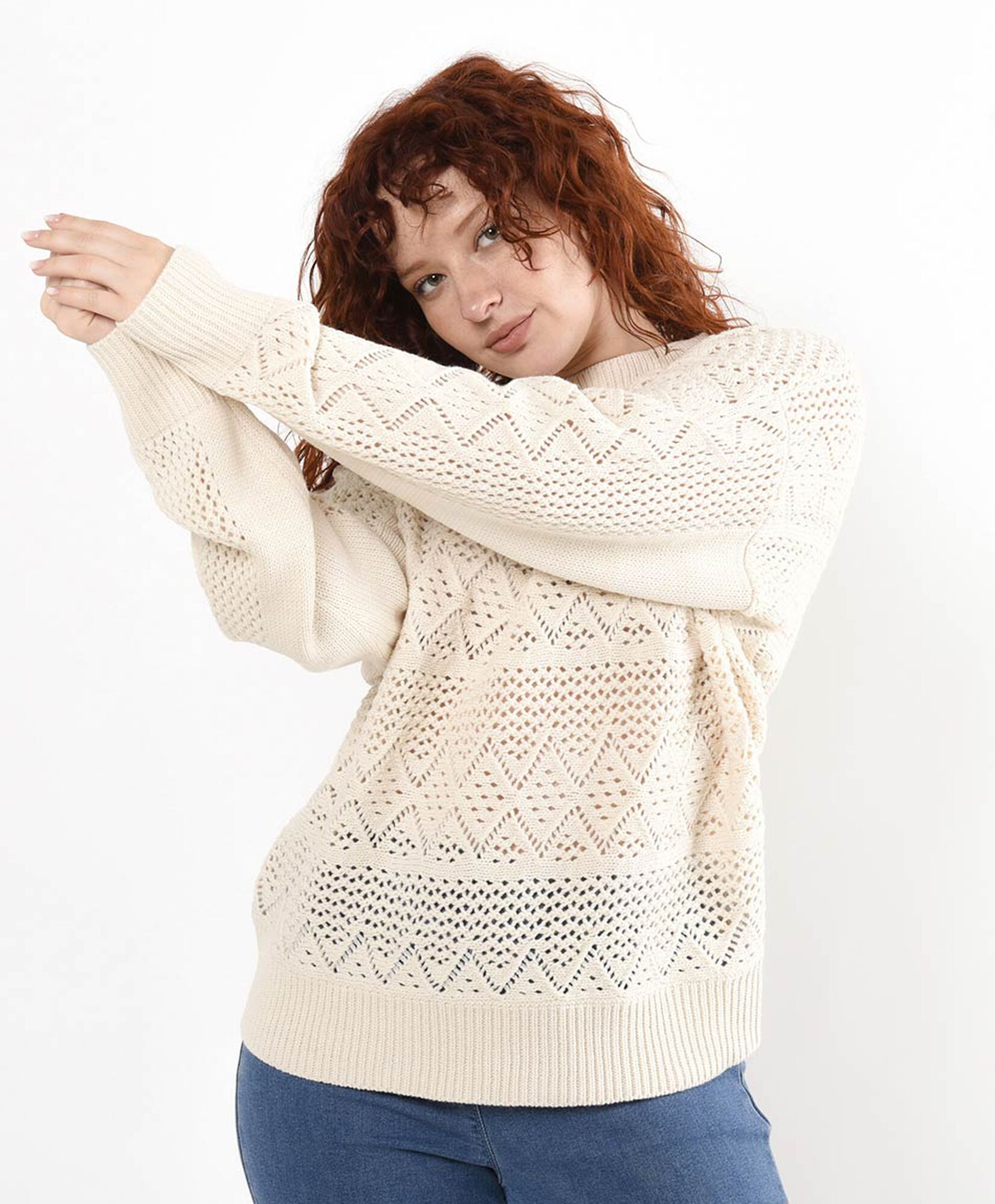 Sweater mujer calado diseño Sweater mujer calado diseño