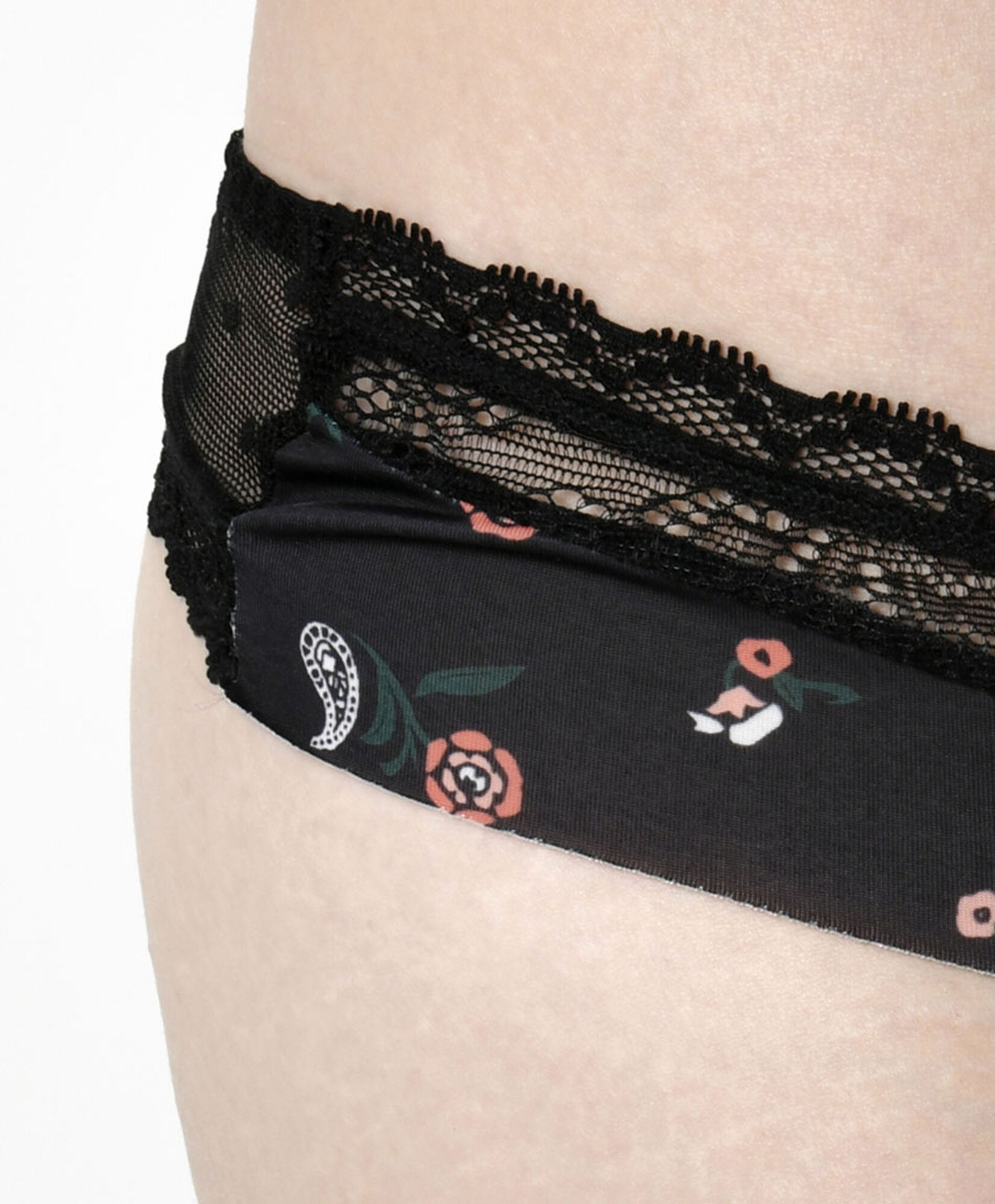 Tanga mujer print encaje Tanga mujer print encaje