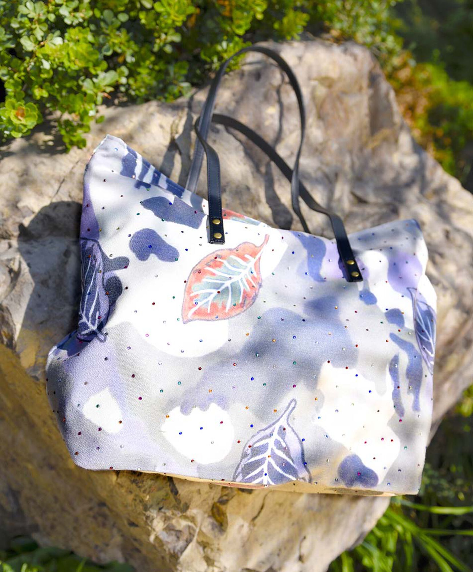 Bolso mujer hojas Bolso mujer hojas