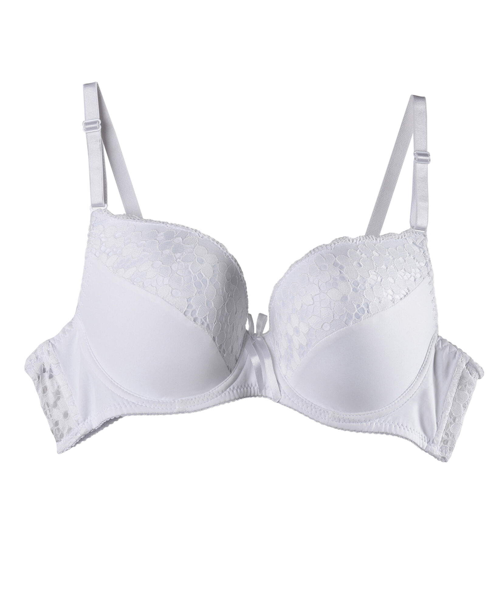 Sostén mujer florcitas push up escote en v Sostén mujer florcitas push up escote en v
