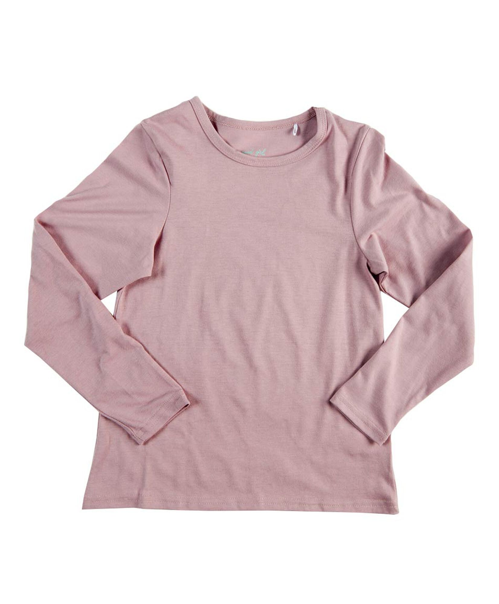 Polera niña básica manga larga Polera niña básica manga larga