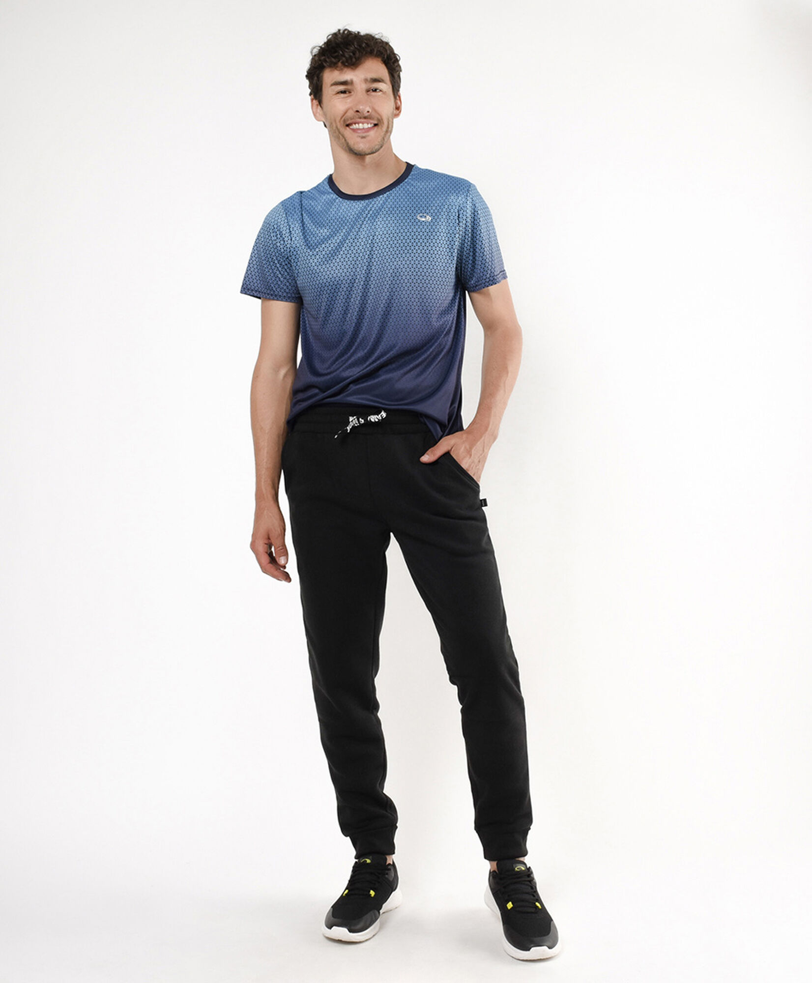 Pantalón de buzo hombre liso clásico Pantalón de buzo hombre liso clásico