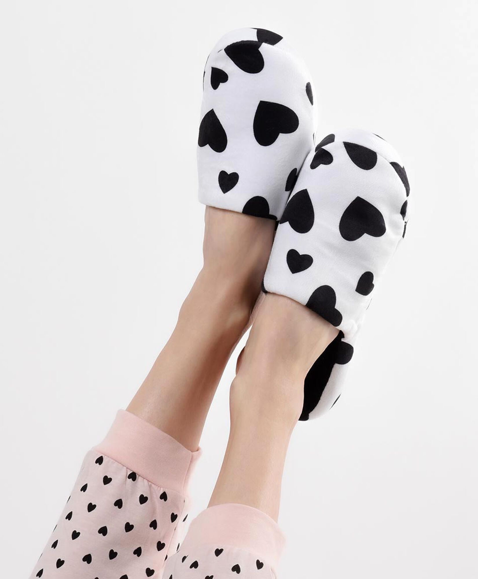 Pantufla mujer corazones Pantufla mujer corazones