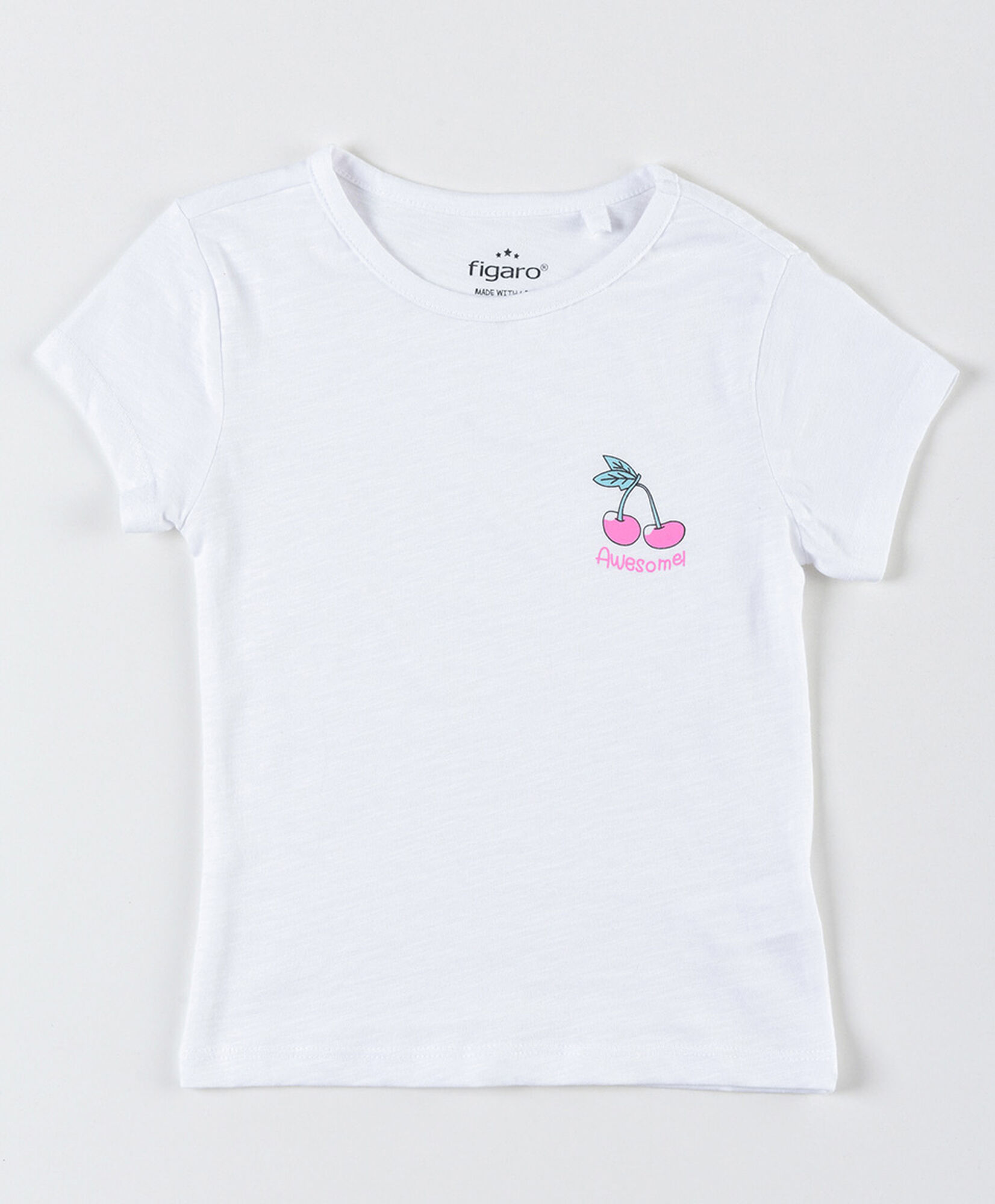 Polera bebé cereza blanca Polera bebé cereza blanca